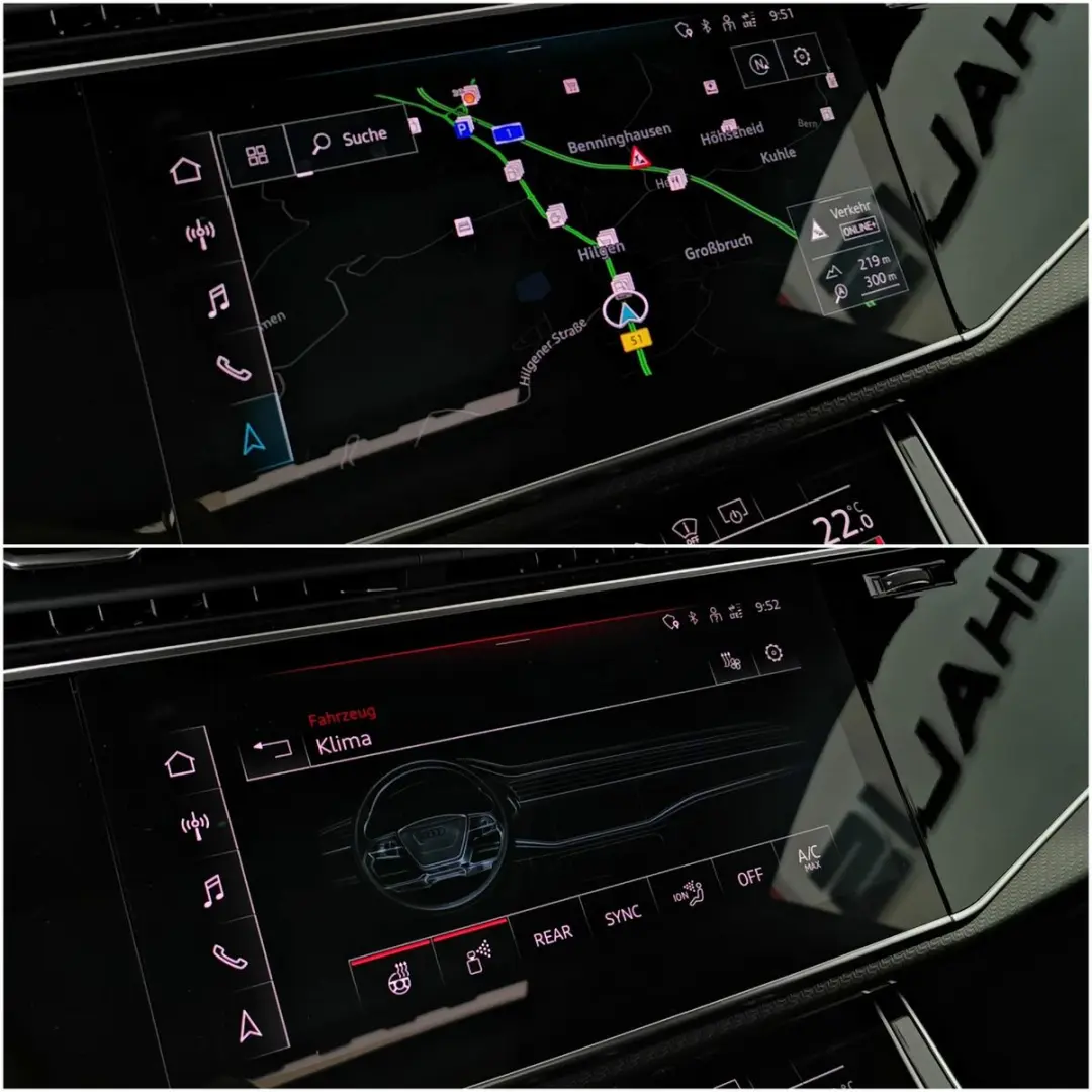 RSQ8  Keramik AllradLenk Pano Massage RS-Sitze
