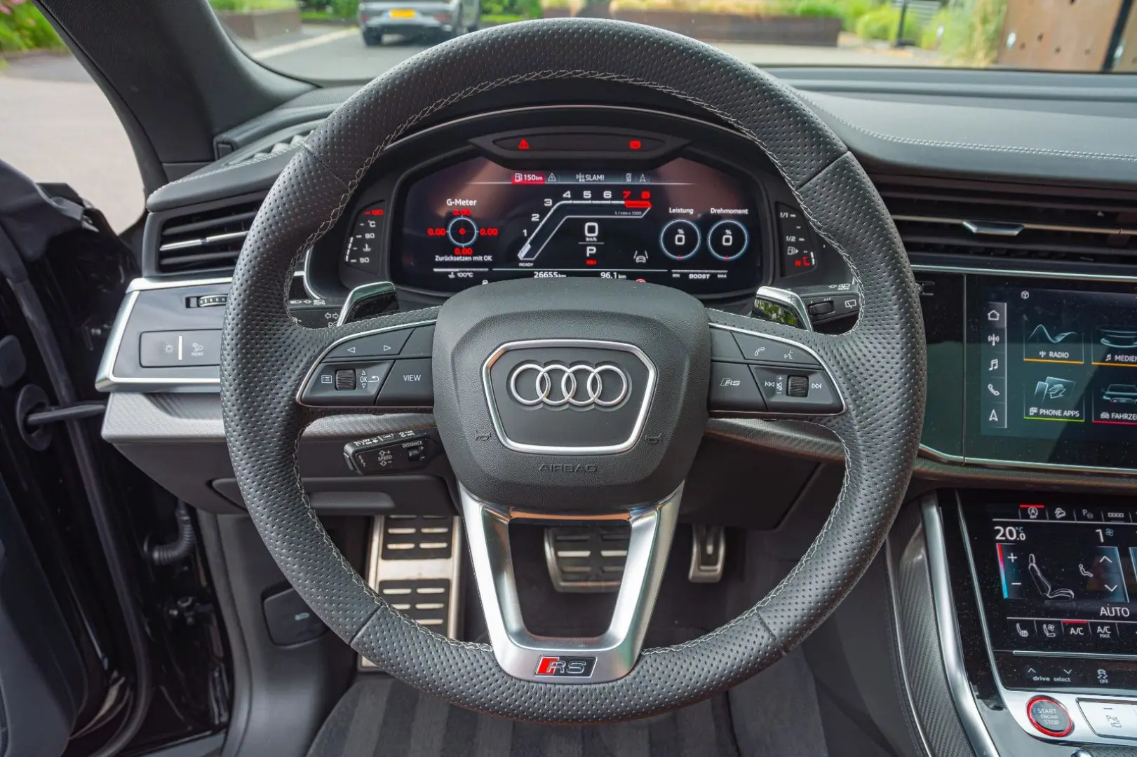 RSQ8 4.0 TFSI MATRIX B&O TOUR HEADUP