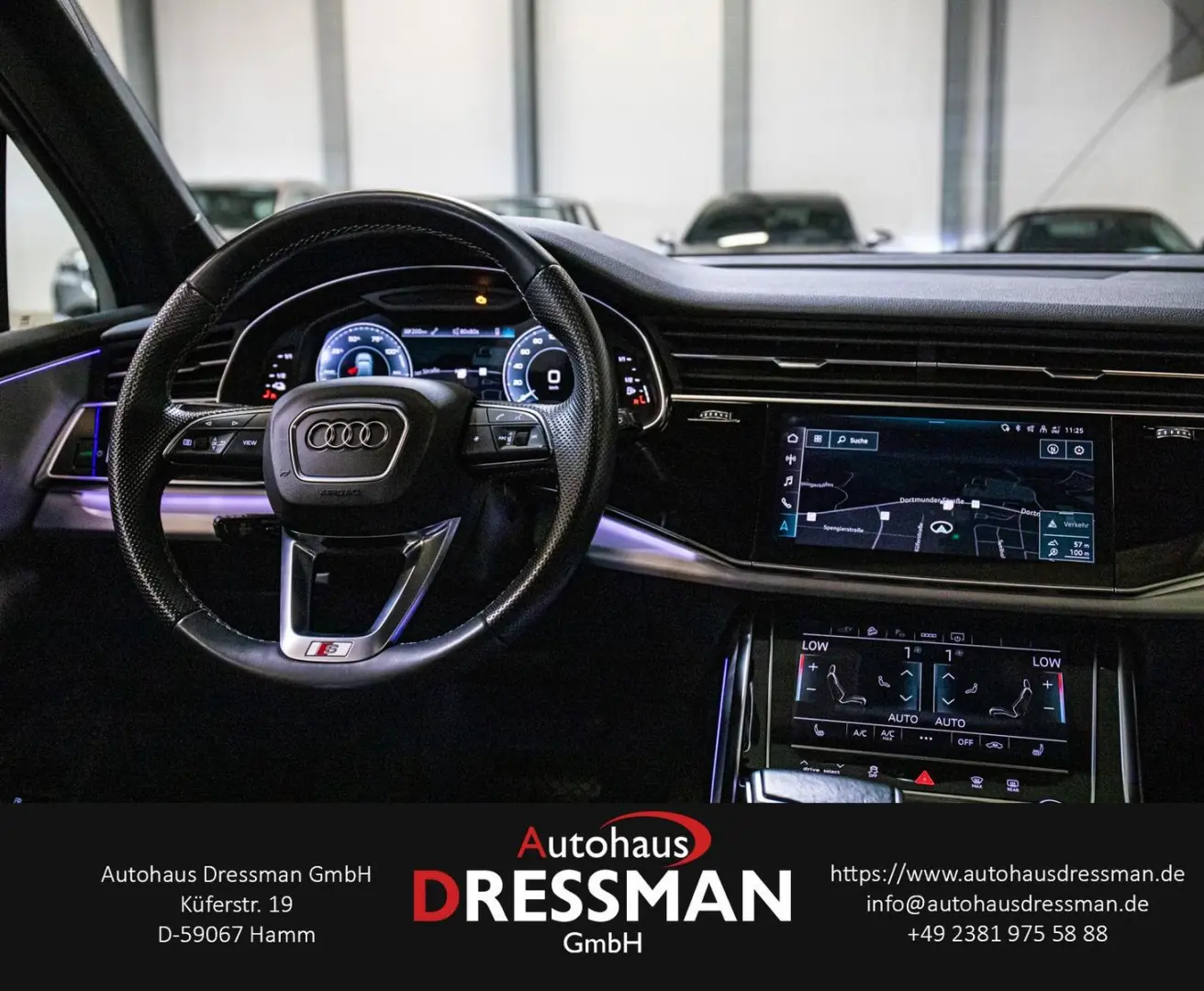 Audi Q7 55 TFSIe q. S line B&O PANO KAMERA MATRIX ACC