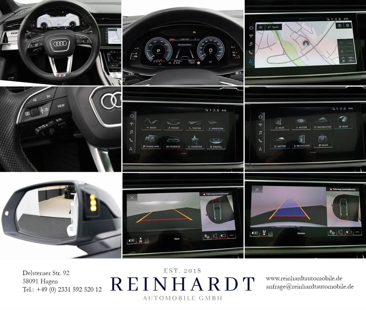 Audi Q7 55TFSie 2x S LINE BLACK ACC HuD PANO S-SITZE