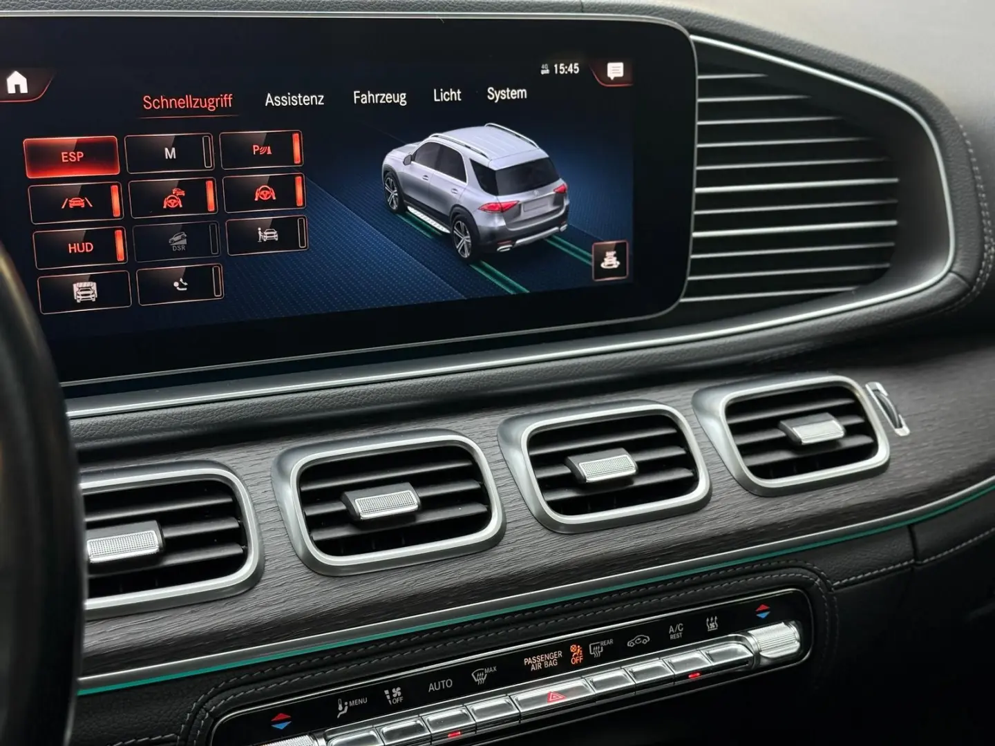 GLE 350 de 4M AMG Pano HuD Luftfederung Massage