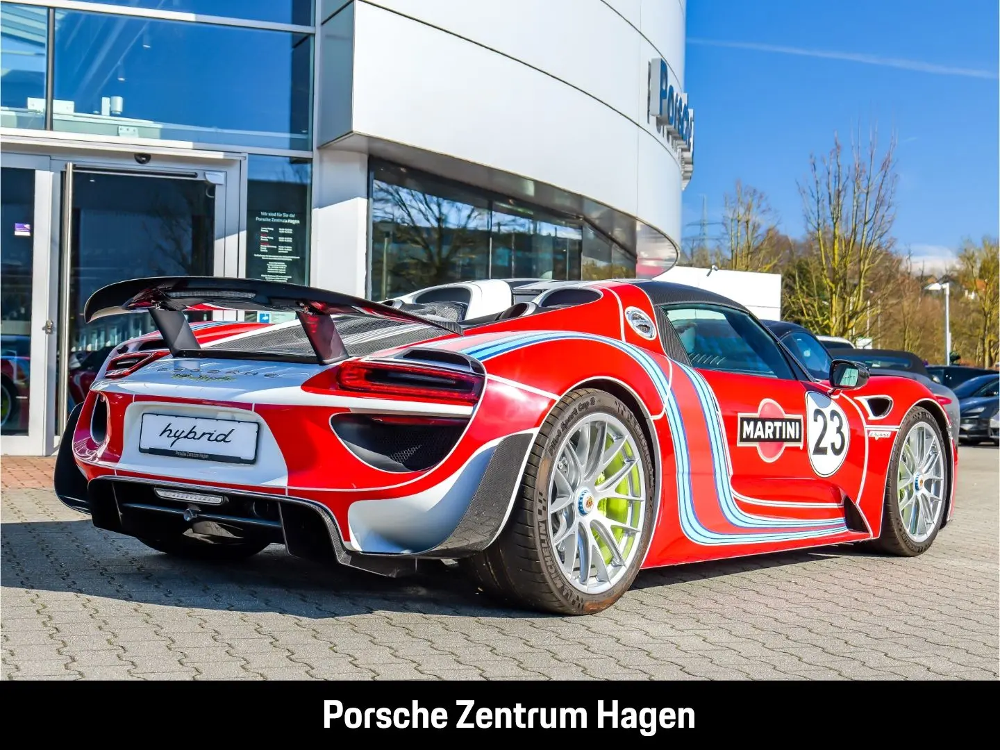 918 Spyder WEISSACH PAKET PVTS Plus Burmester