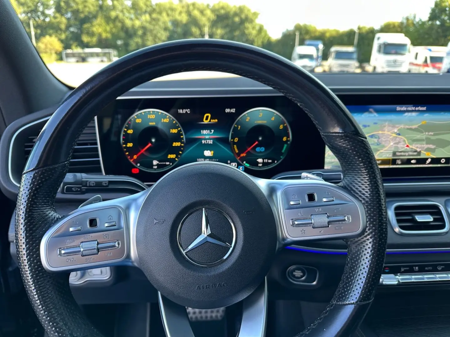 GLE 350 de 4M AMG MBUX Pano Burm AIR AHK M-BEAM