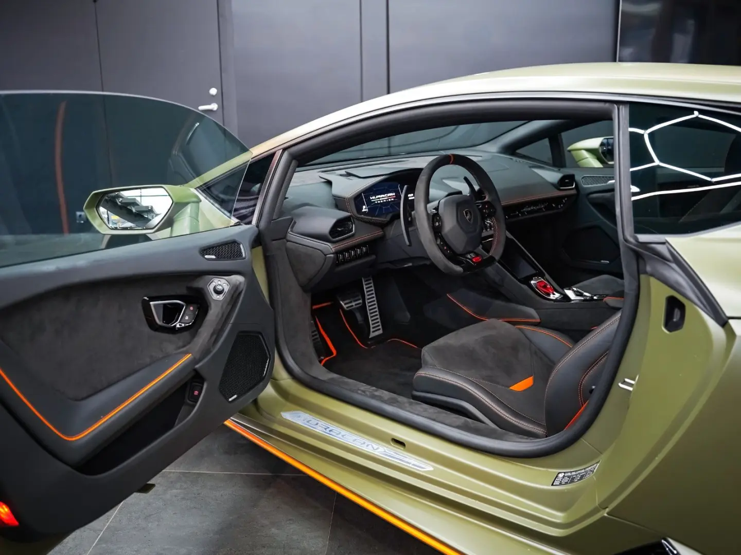 Huracán Tecnica Verde Turbine green WARRANTY