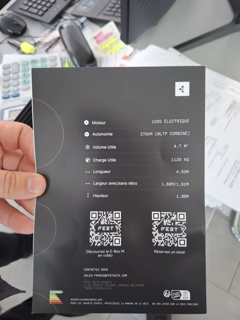 FEST E-BOX M---Autoutilitara--ELECTRIC