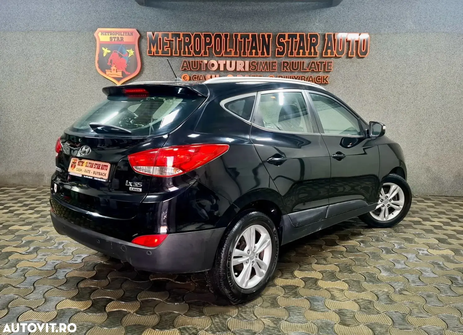 Hyundai Tucson blue 1.7 CRDi 2WD Style