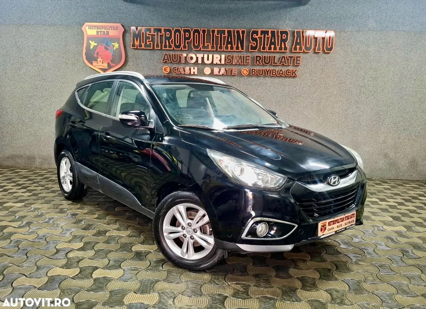 Hyundai Tucson blue 1.7 CRDi 2WD Style