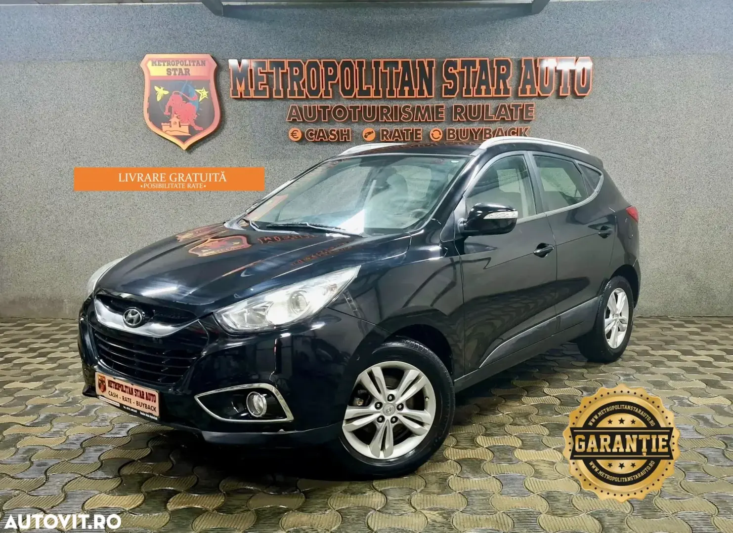 Hyundai Tucson blue 1.7 CRDi 2WD Style