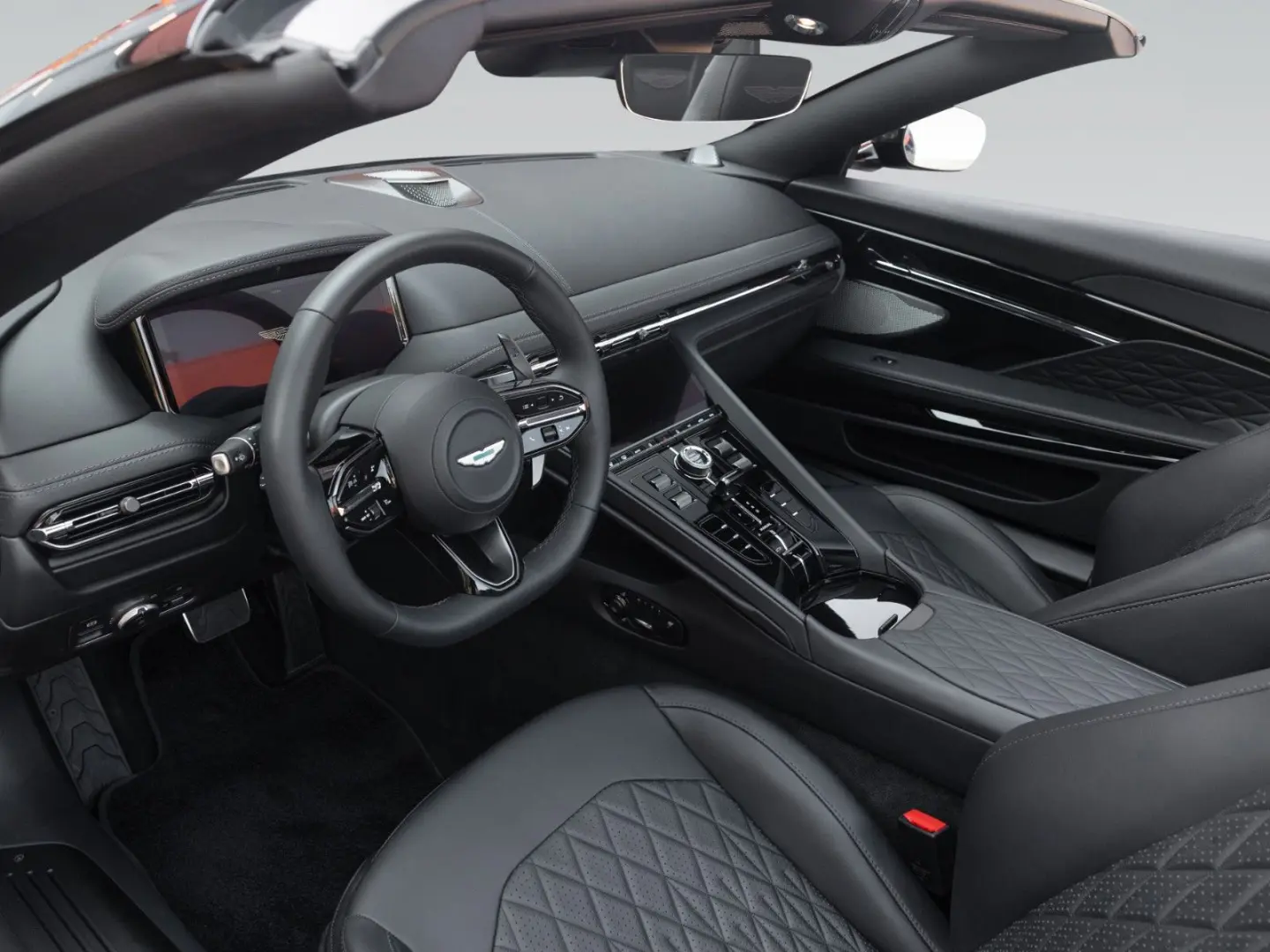 DB12 Volante   Storm Purple   Gloss Black Pack