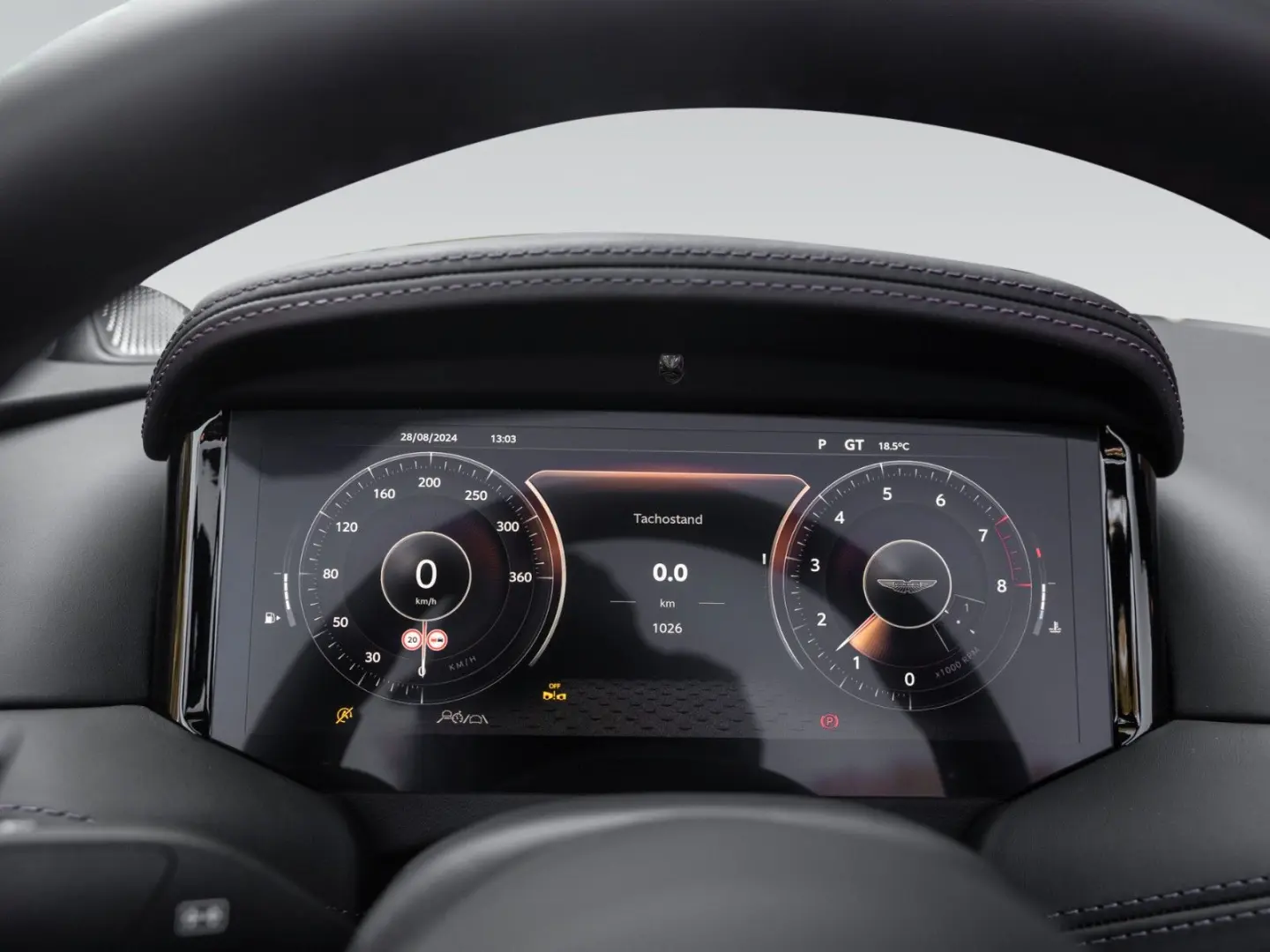 DB12 Volante   Storm Purple   Gloss Black Pack