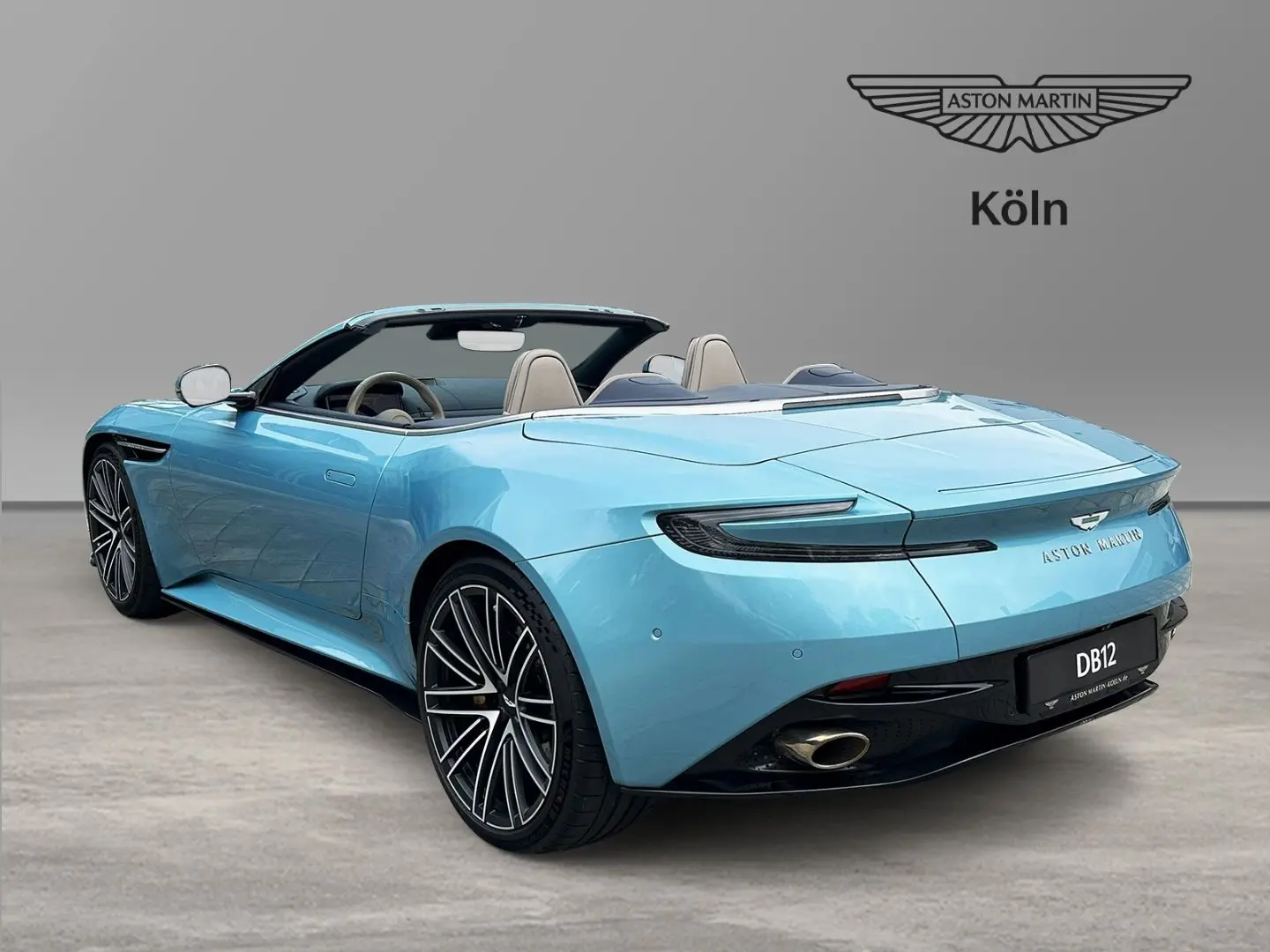 DB12 Volante Carribean Blue Pearl Carbonbremse