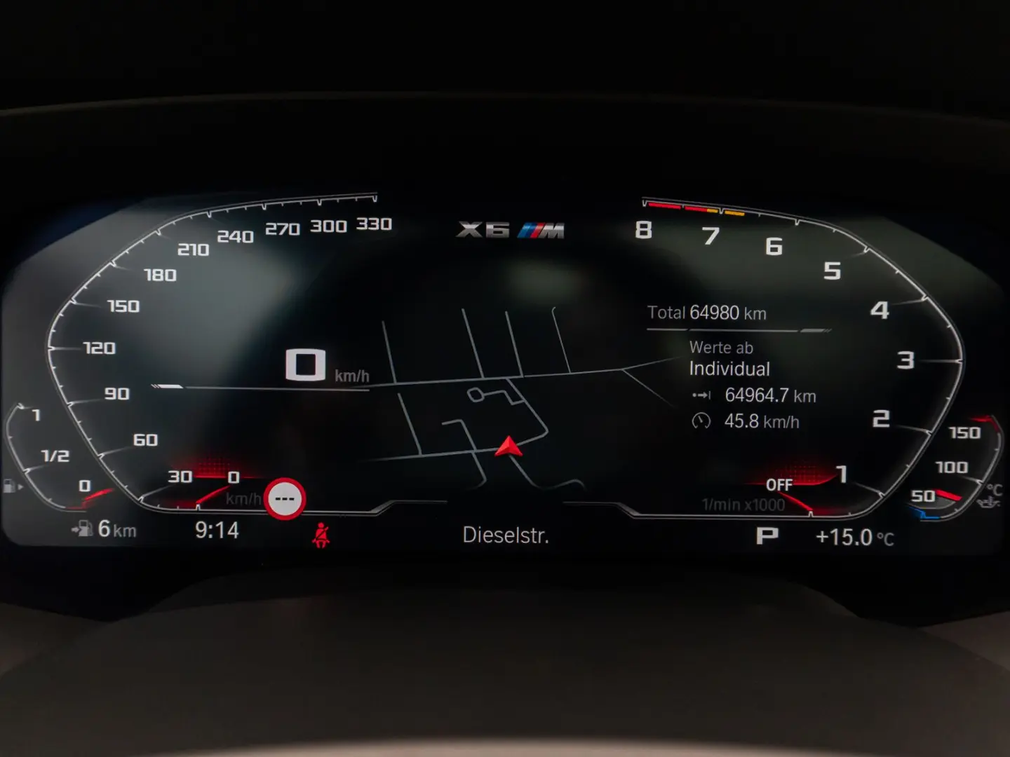 X6 M Competition Massage FondEnt Individual Voll