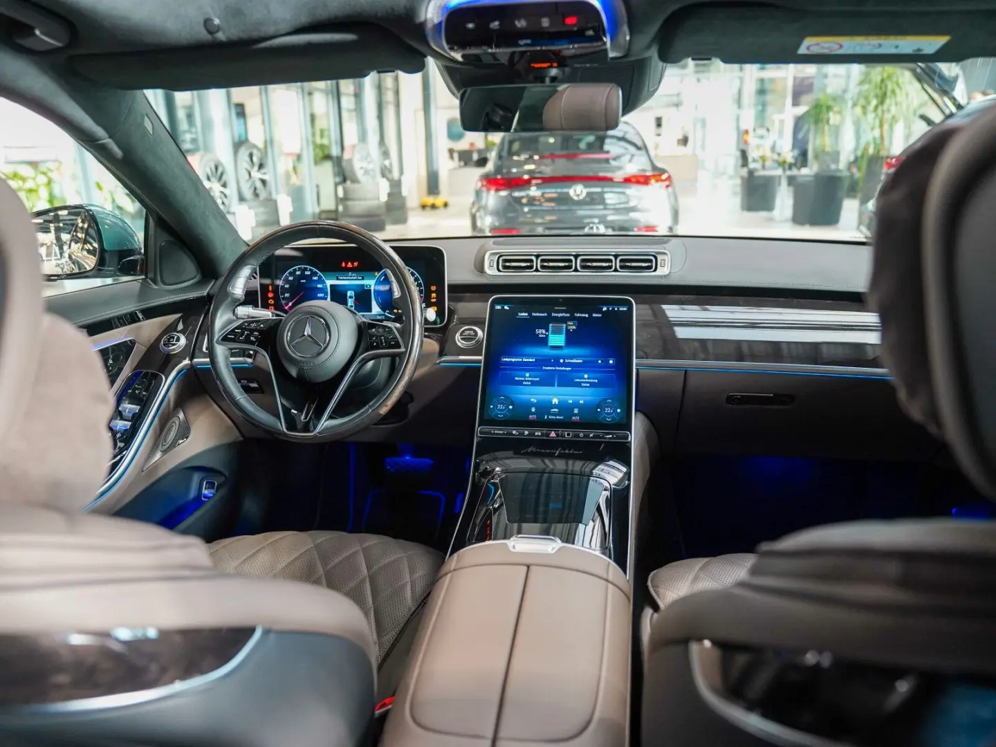 Mercedes-Benz S 580 e Long 4M MANUFAKTUR Exklusiv TV