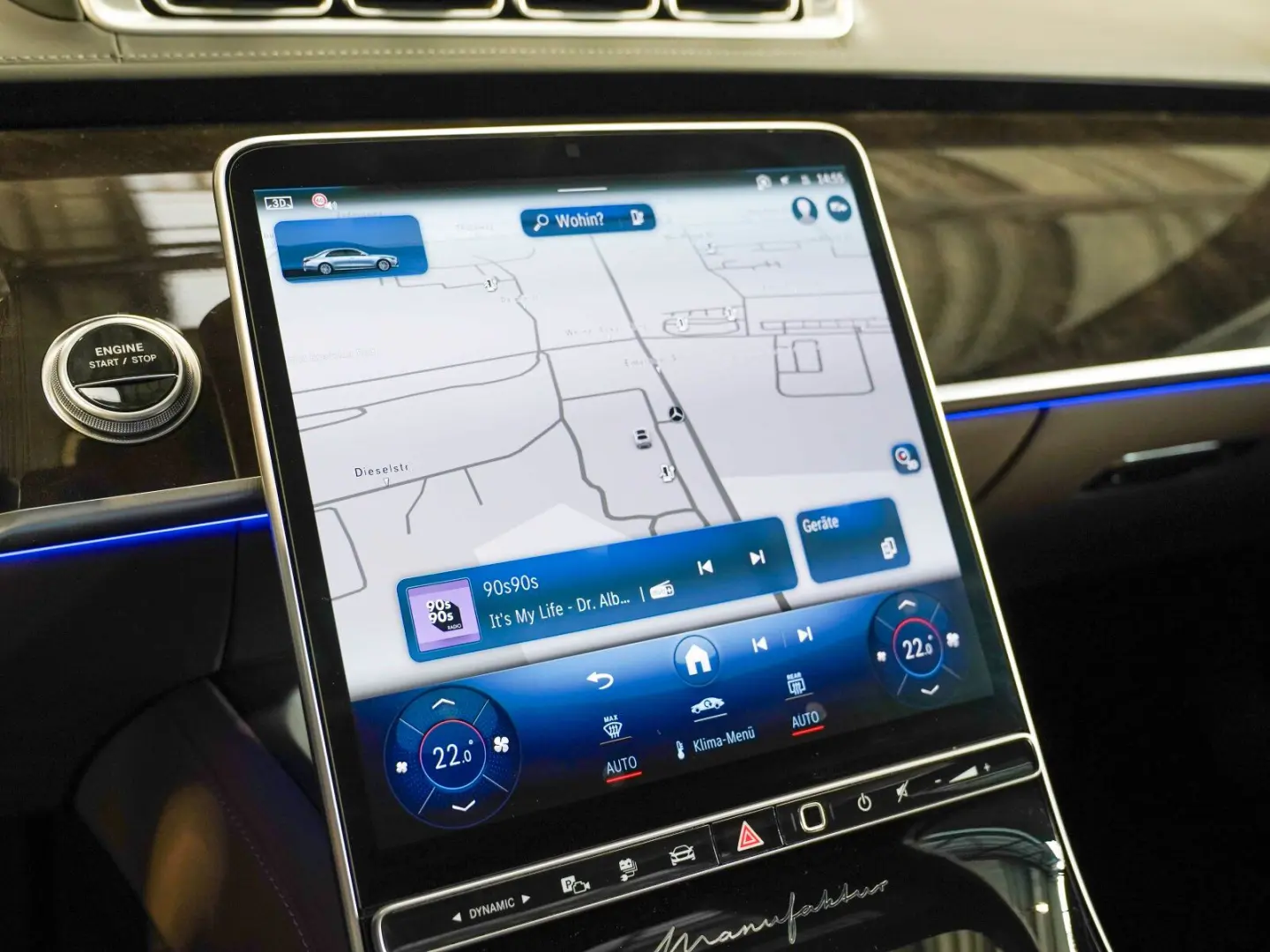 Mercedes-Benz S 580 e Long 4M MANUFAKTUR Exklusiv TV