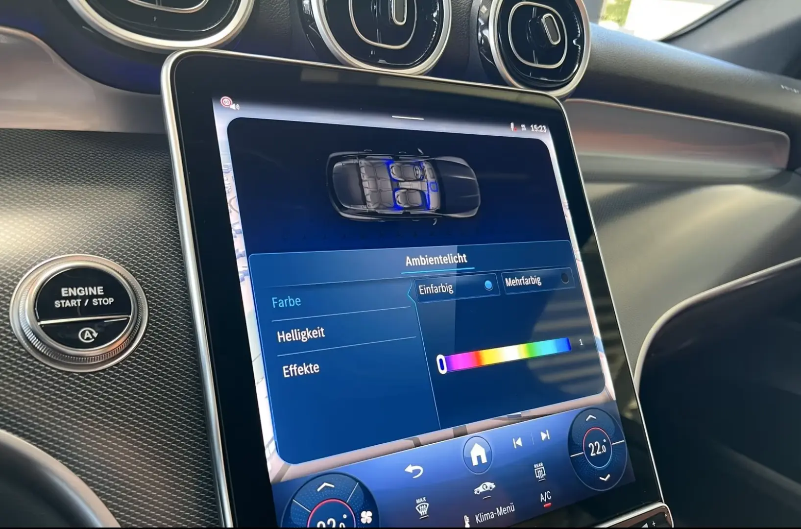 GLC 300 d 4M AVANTGARDE Siena AHK Chrom Kamera