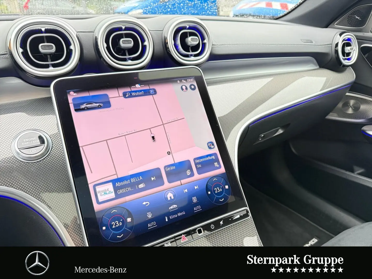 C 300 d 4M AMG Pano Distro HuD AHK HAL 360 Memo