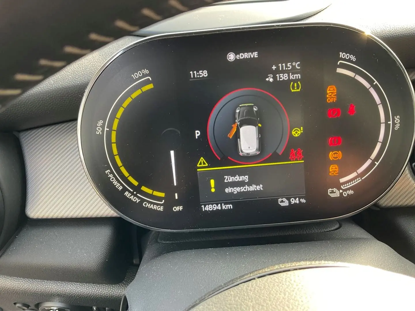 Cooper SE 3-Türer HUD El. Panodach Panorama Navi
