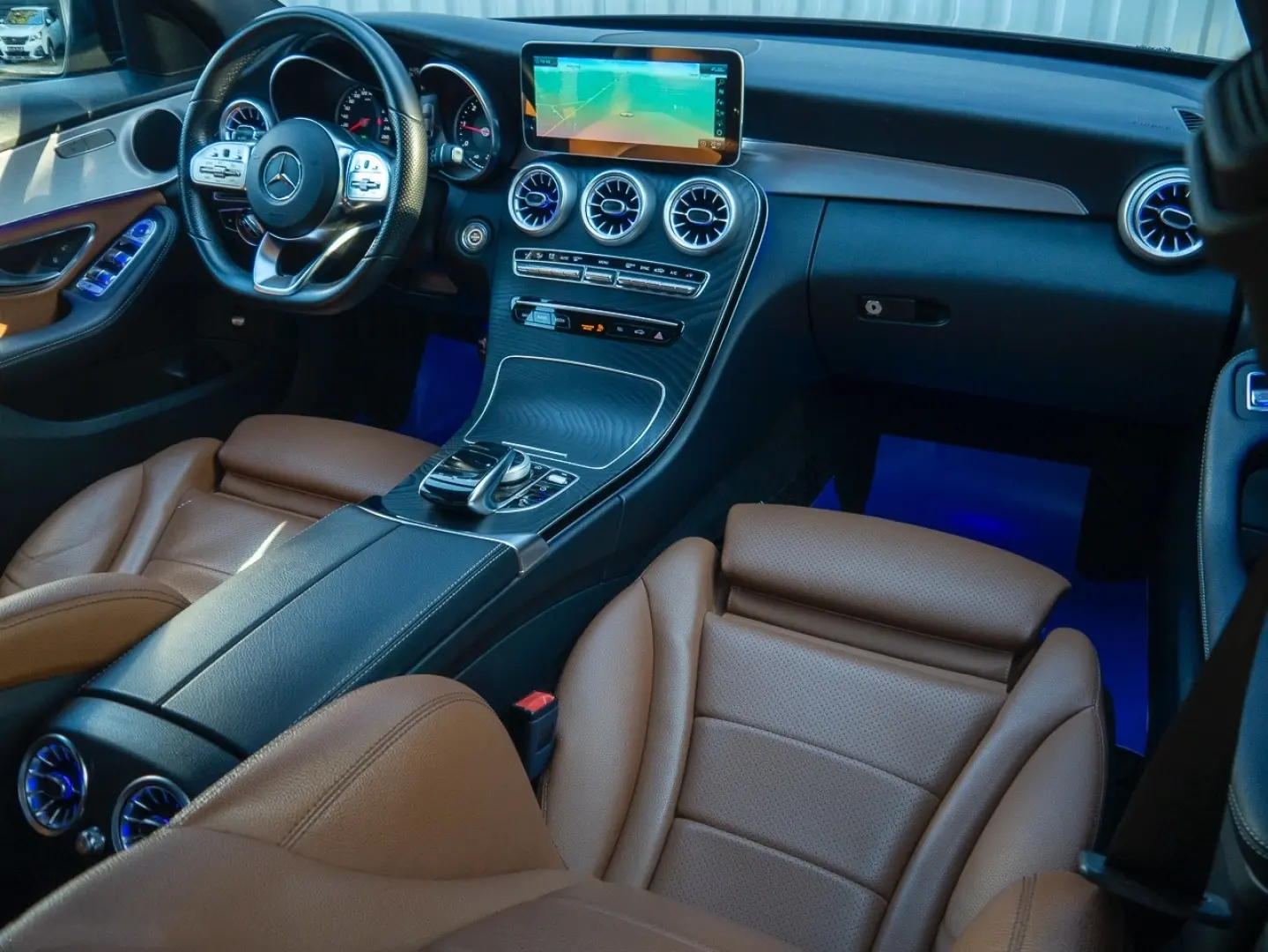 Mercedes C180d Camera Încălzire Bluetooth Moduri condus