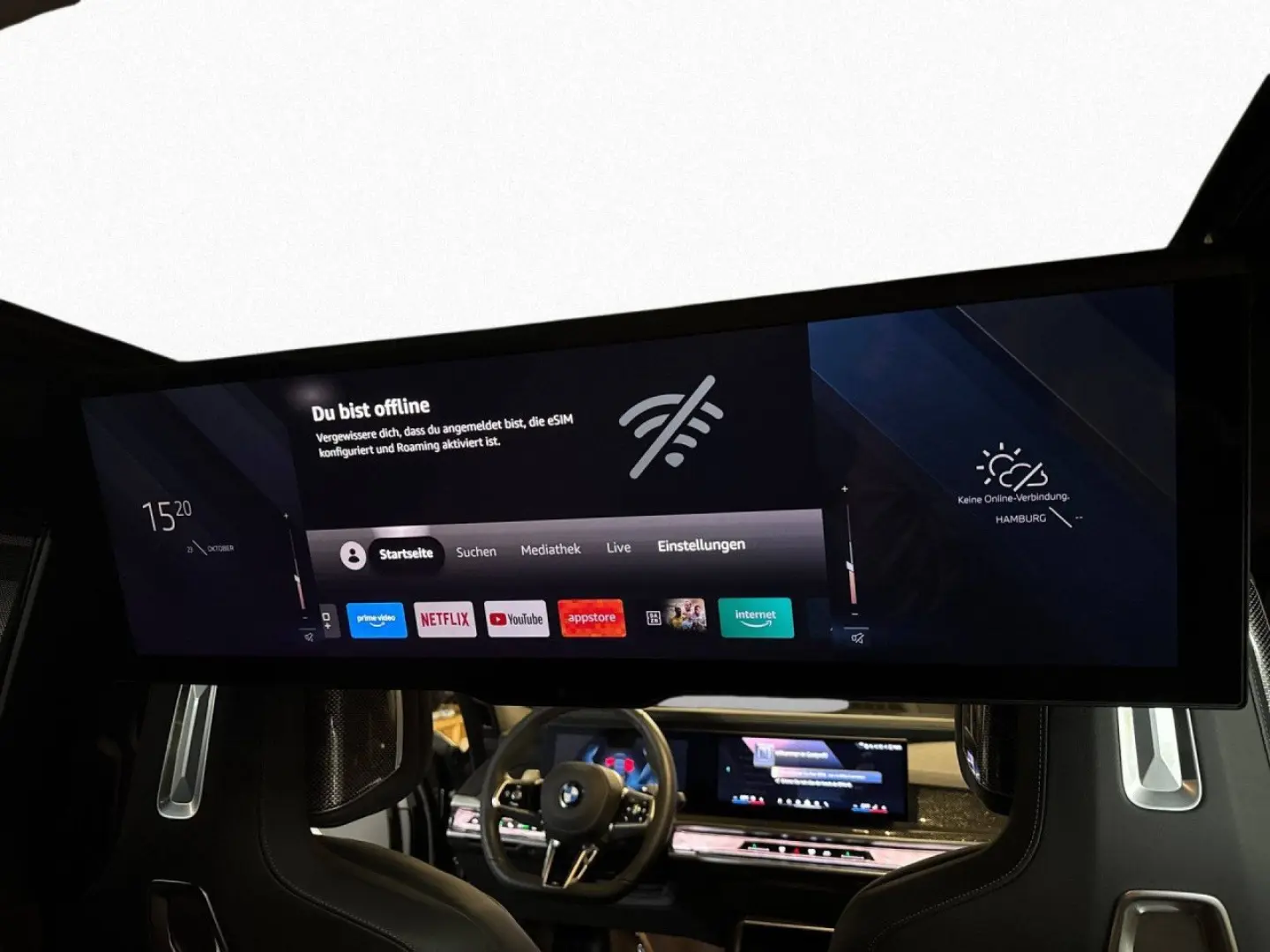 740d M-Sport INDIVIDUAL Fond-Entertainment SkyL