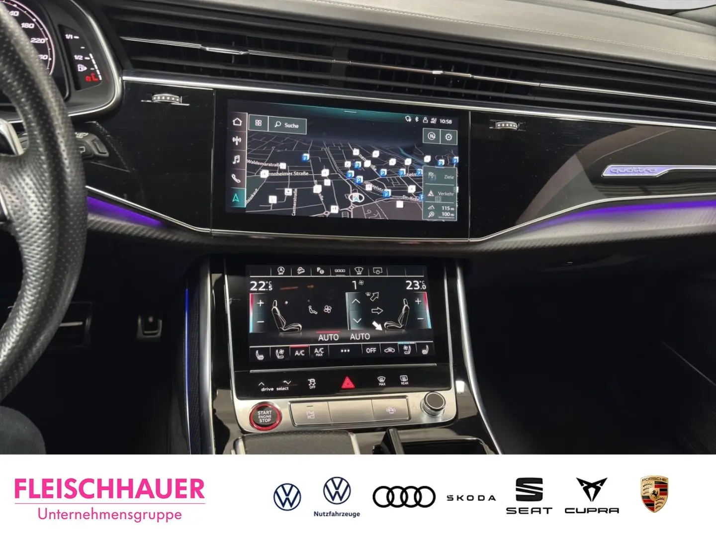 RSQ8 Matrix-LED Panorama RS-Sportabgasanlage AHK