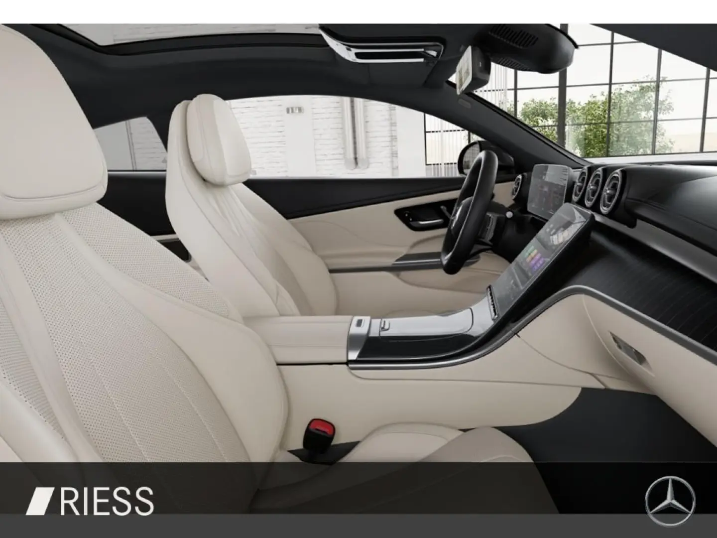 CLE 300 e AMG Sport Night Leder beige Pano HUD W