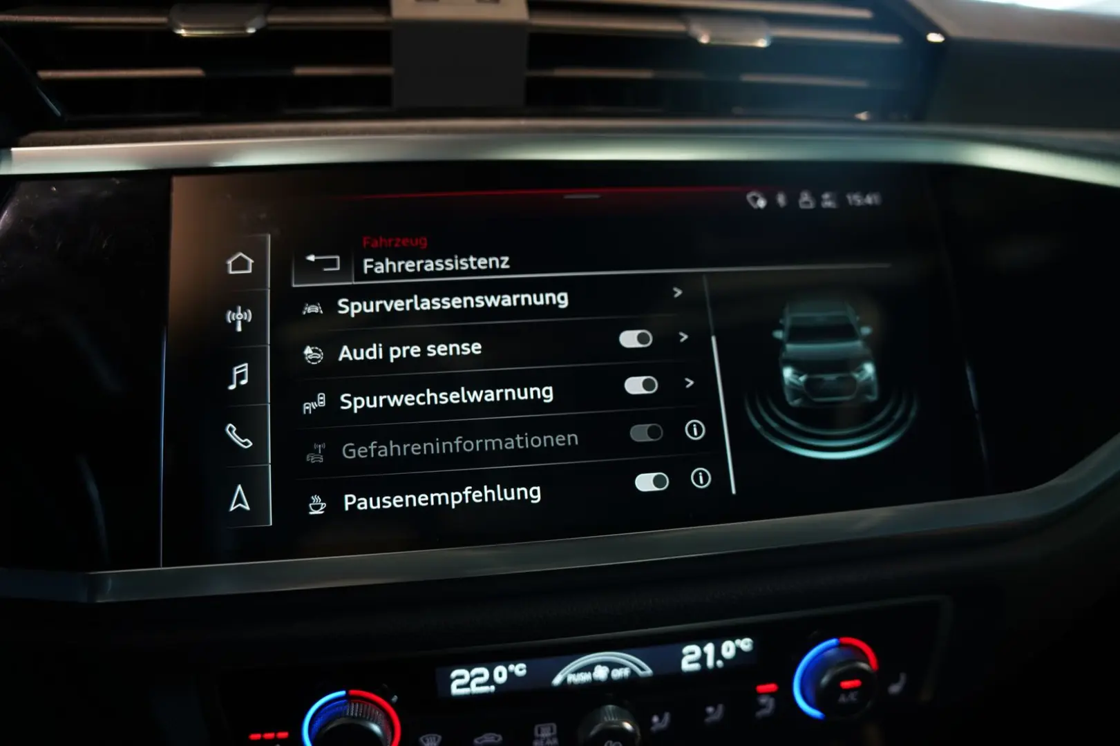 RSQ3 q. Sportback 2.H  21  RS-Sitze RS-AGA Pano