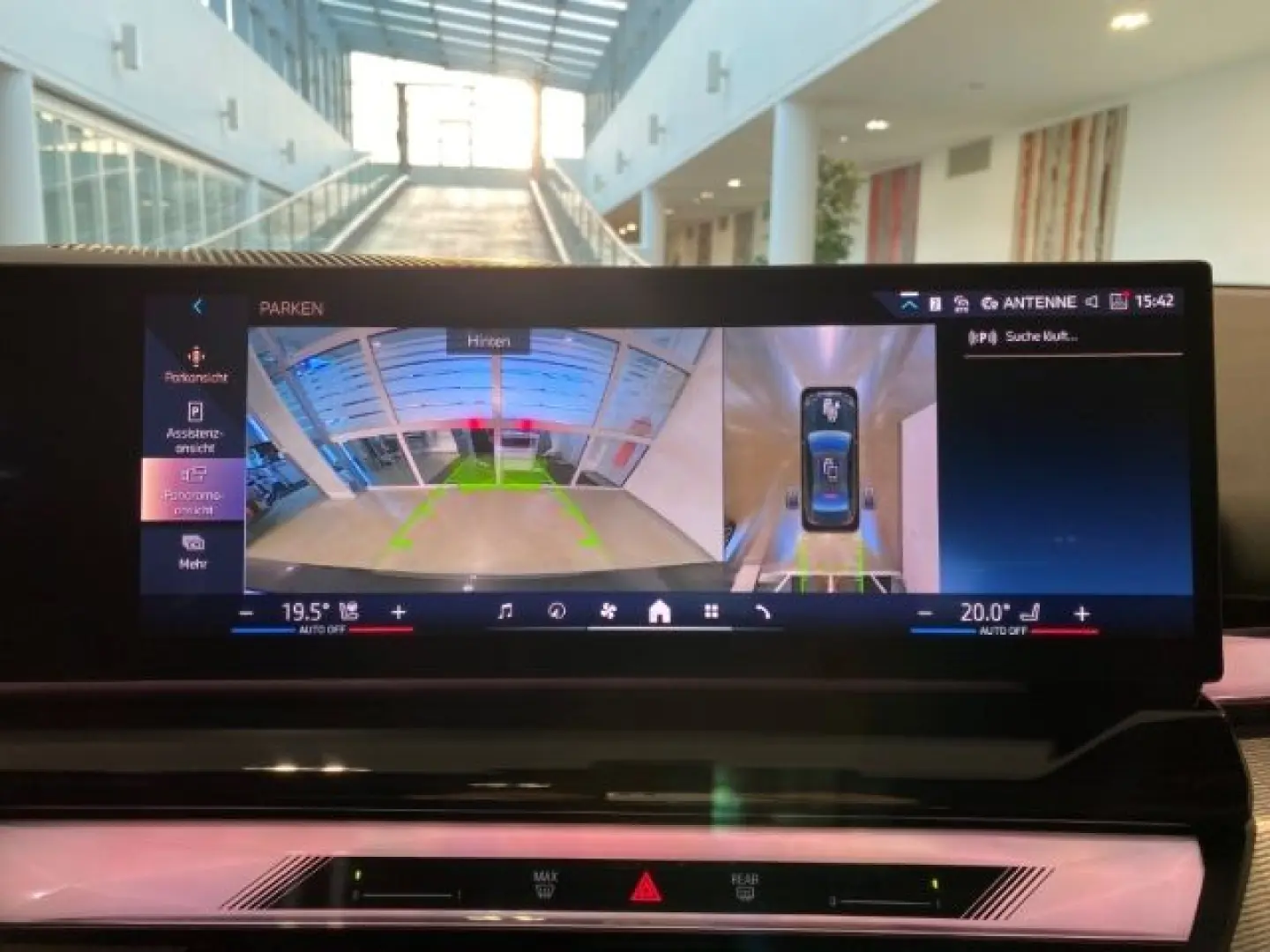 550 e xDrive M Sport 20'' IconGl Pano KomfSi bel