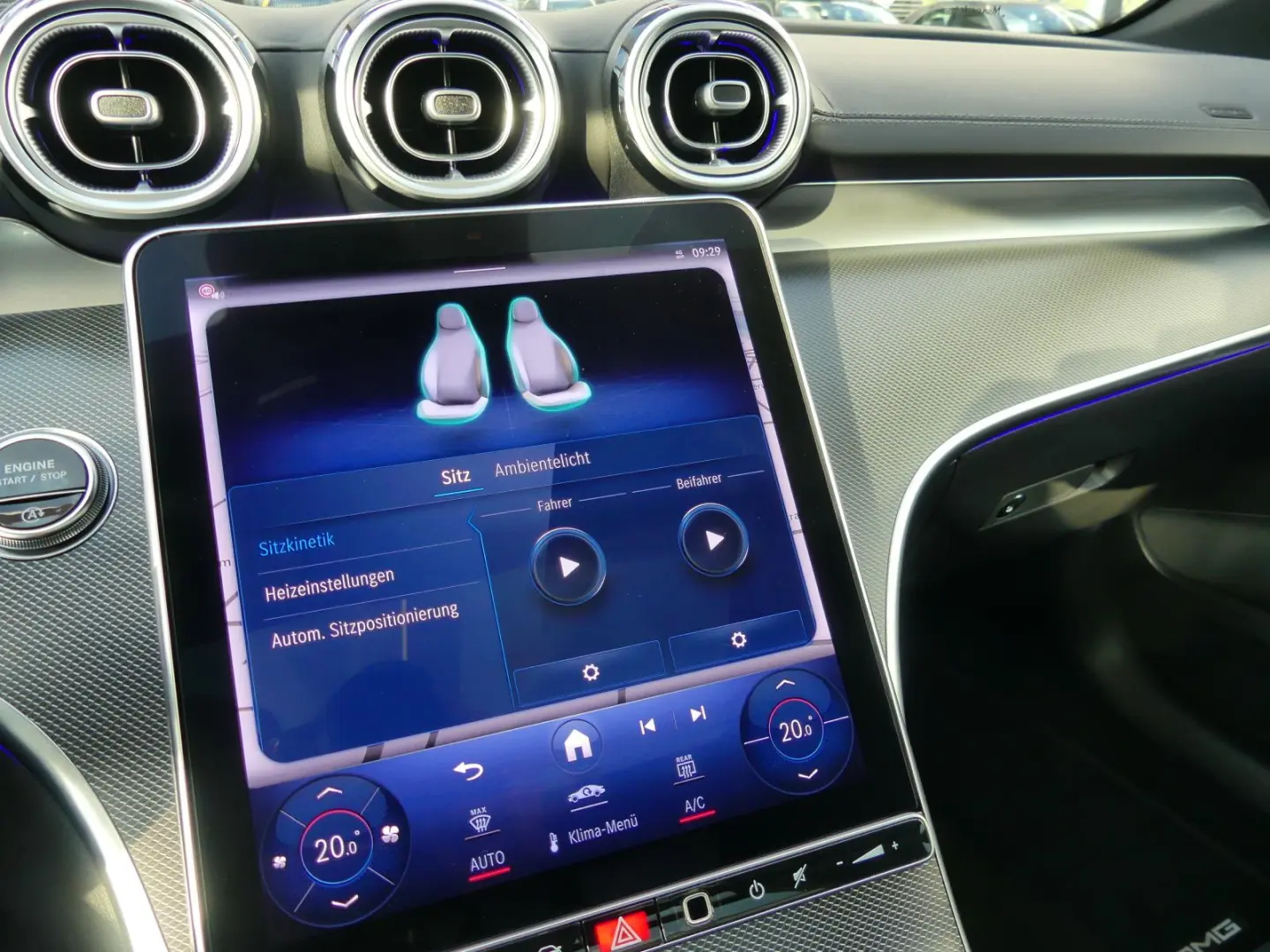 C 200 AMG Line   360 Kam Panorama Ambientelicht