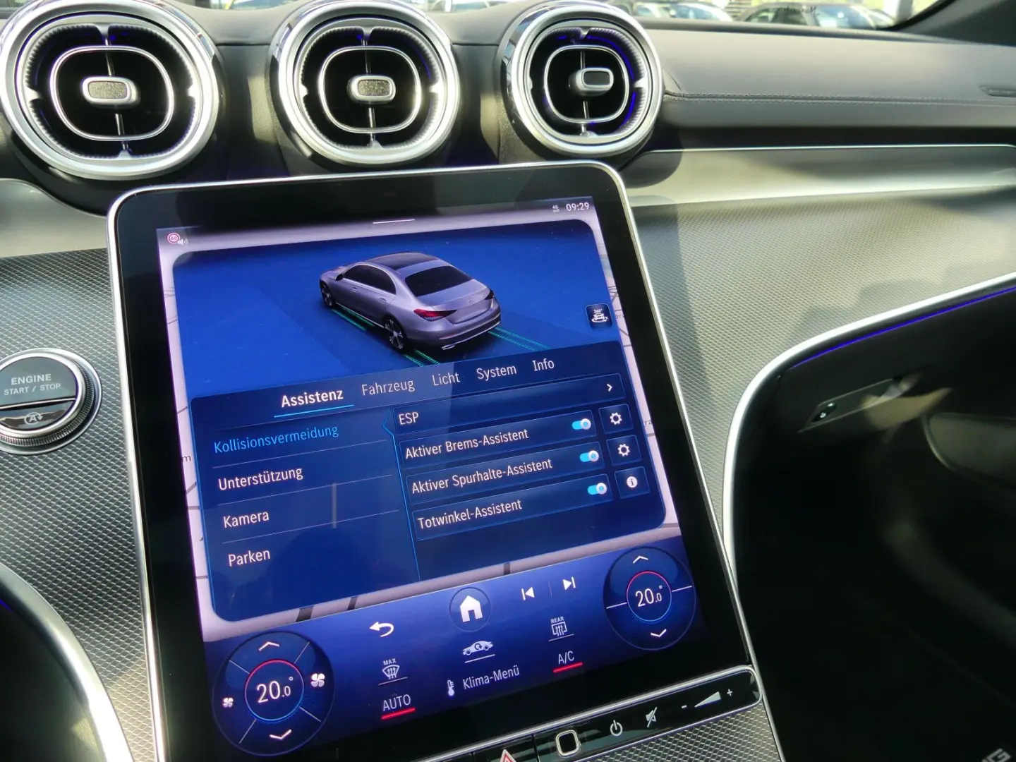 C 200 AMG Line   360 Kam Panorama Ambientelicht