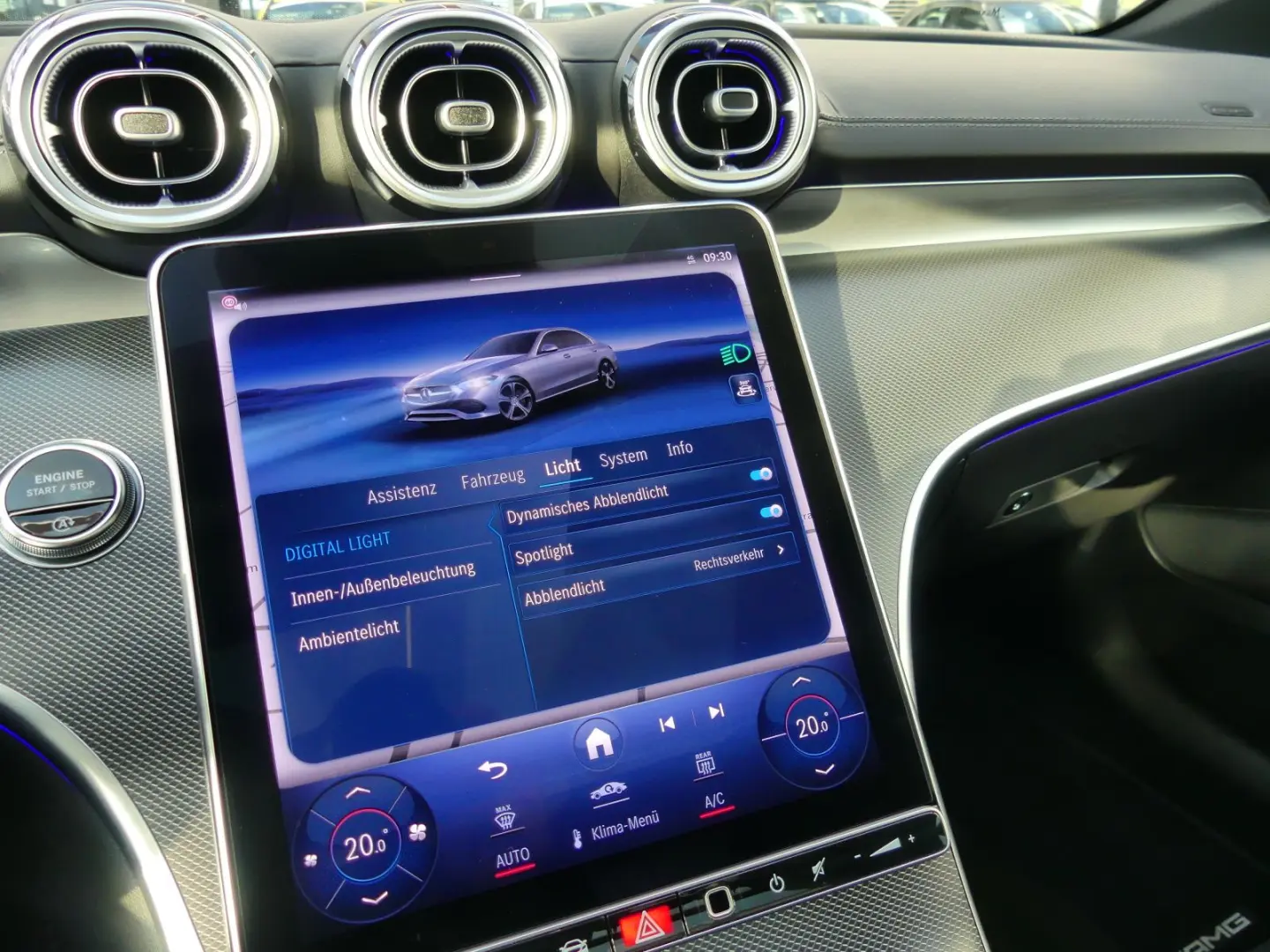 C 200 AMG Line   360 Kam Panorama Ambientelicht