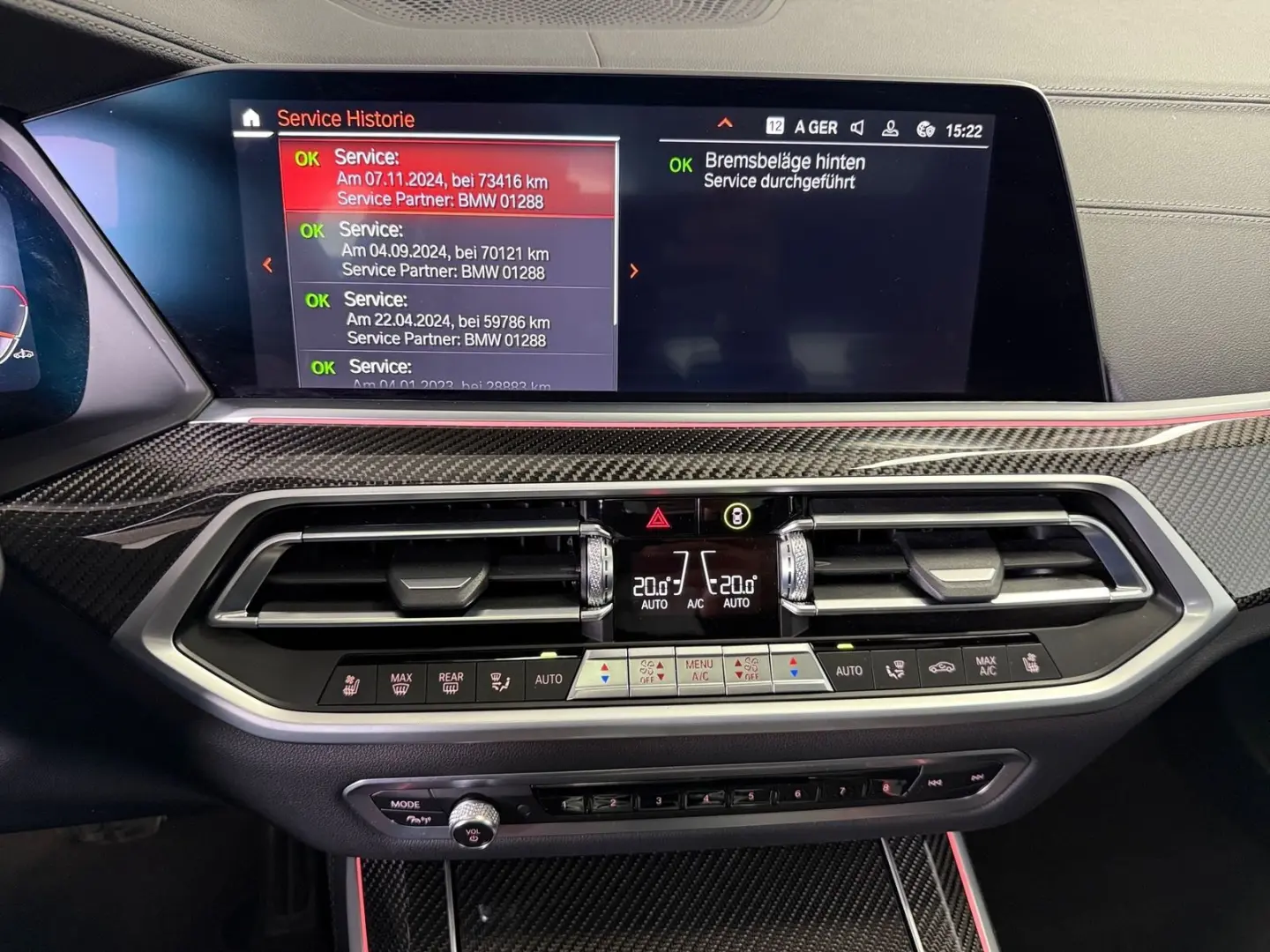 X5 M50i Laser ACC 360 Pano H&K HUD Massage 2Achs