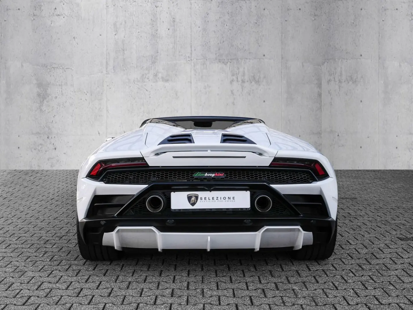 Huracán EVO RWD Spyder Bianco Monocerus