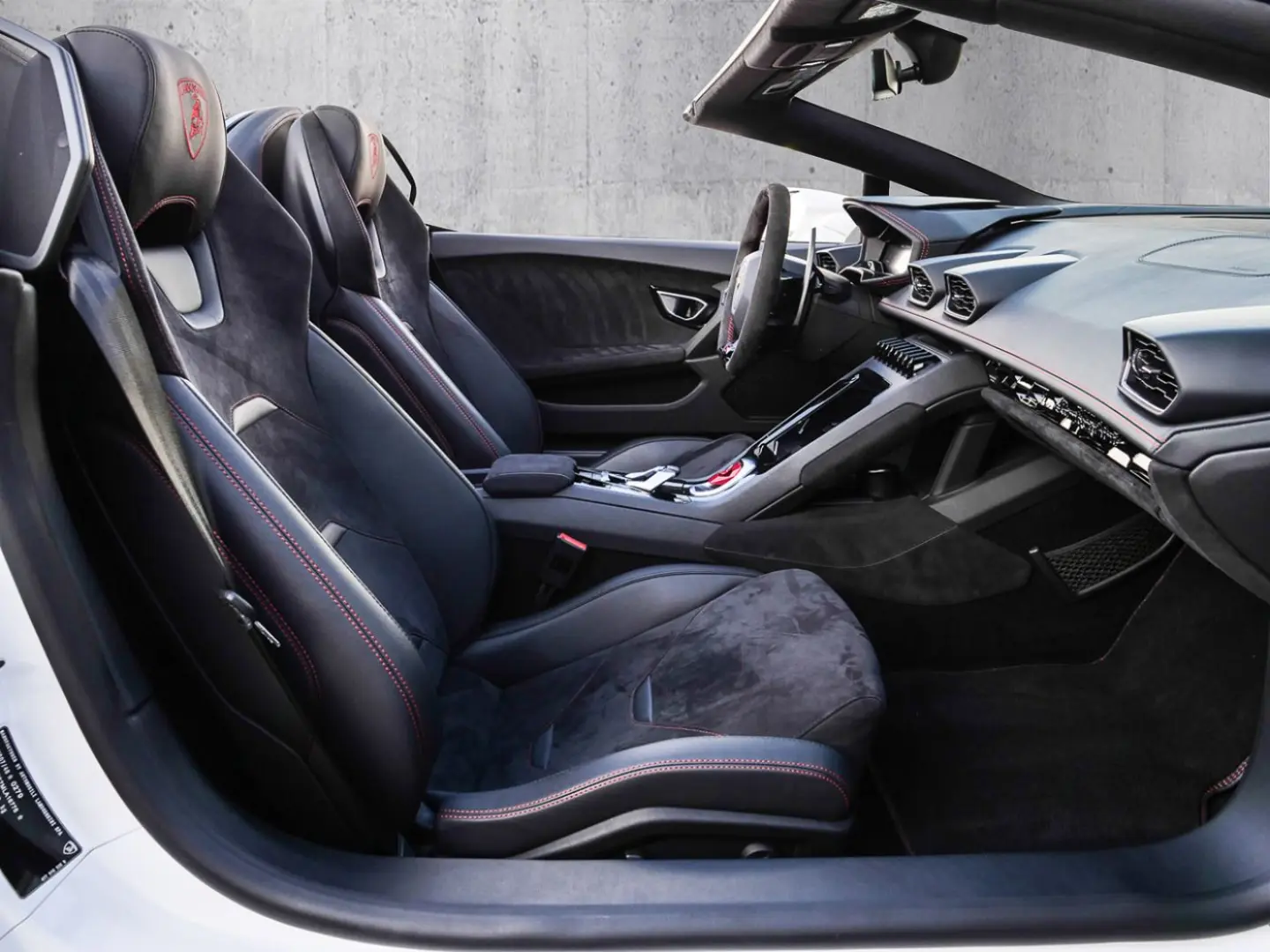 Huracán EVO RWD Spyder Bianco Monocerus