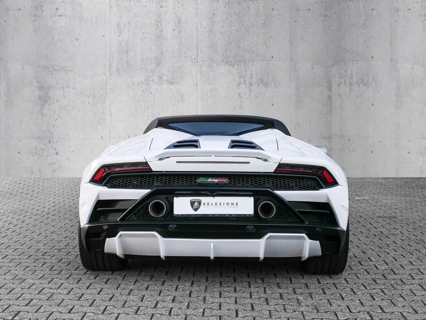 Huracán EVO RWD Spyder Bianco Monocerus