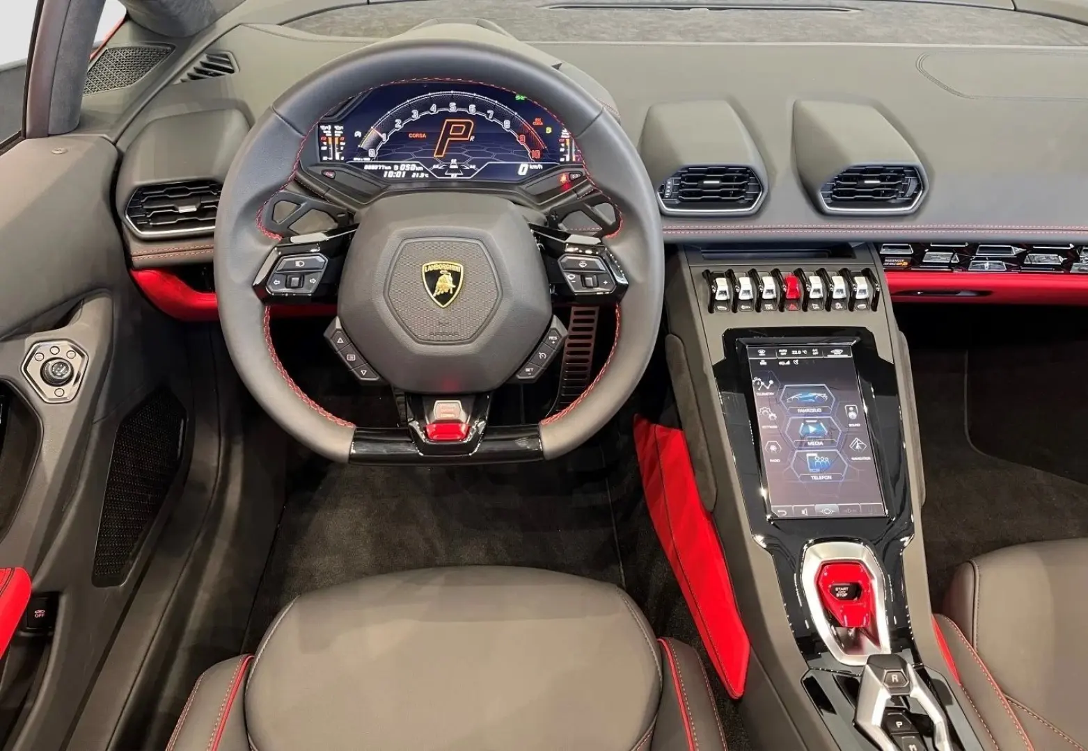 Huracán EVO Spyder Lift Kamera