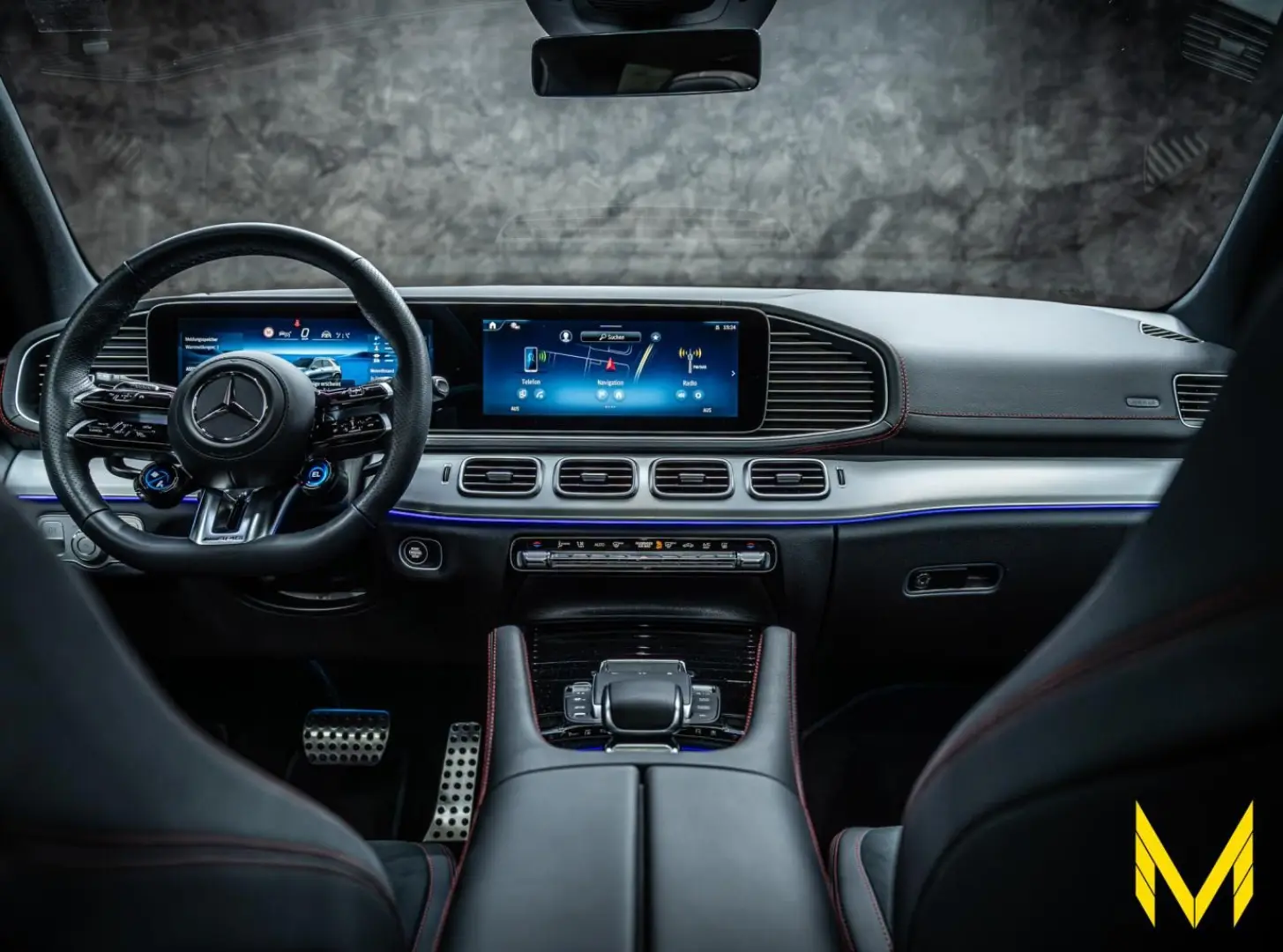 GLE 53 AMG HY4M  MY25 NIGHT AGA PANO AIR AHK DIS