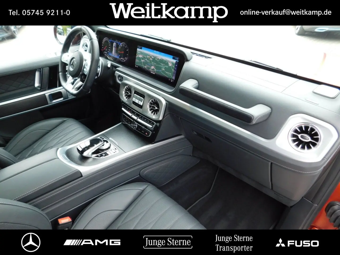 AMG G 63 Manufaktur Kupferorange Fond-Entert. TV