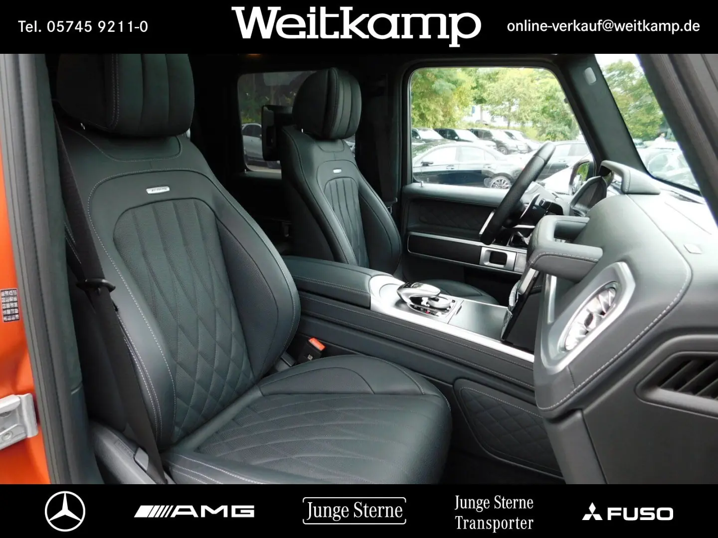 AMG G 63 Manufaktur Kupferorange Fond-Entert. TV