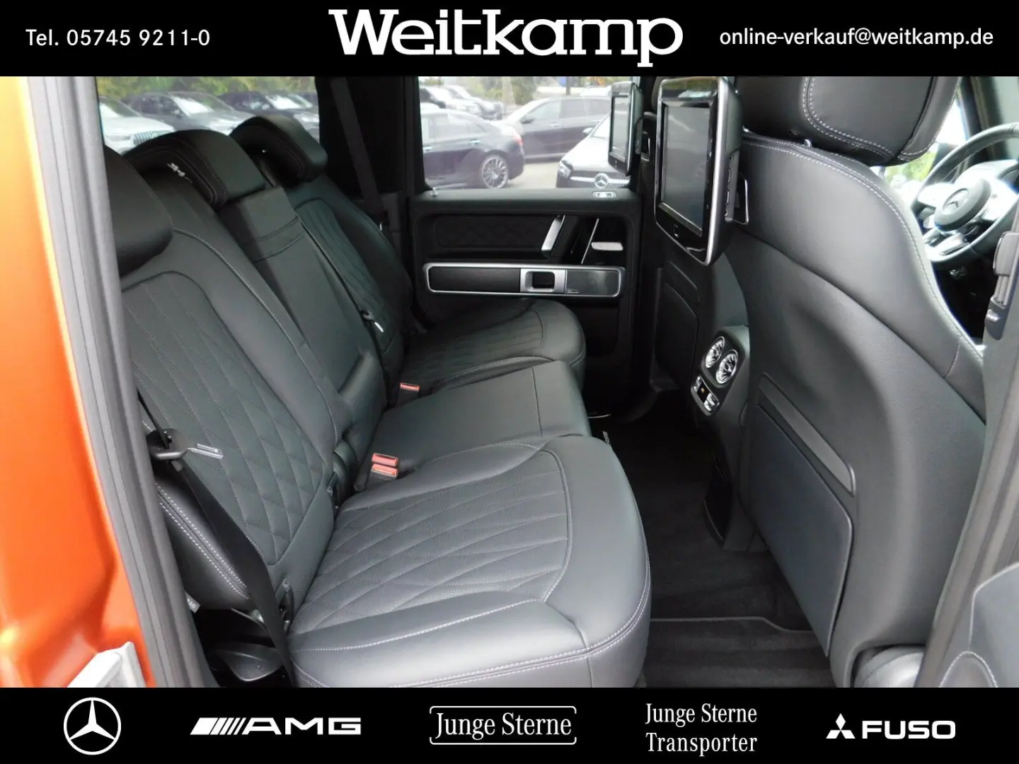 AMG G 63 Manufaktur Kupferorange Fond-Entert. TV