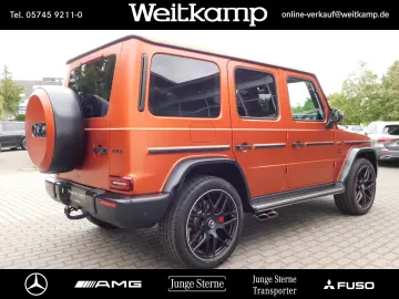 AMG G 63 Manufaktur Kupferorange Fond-Entert. TV