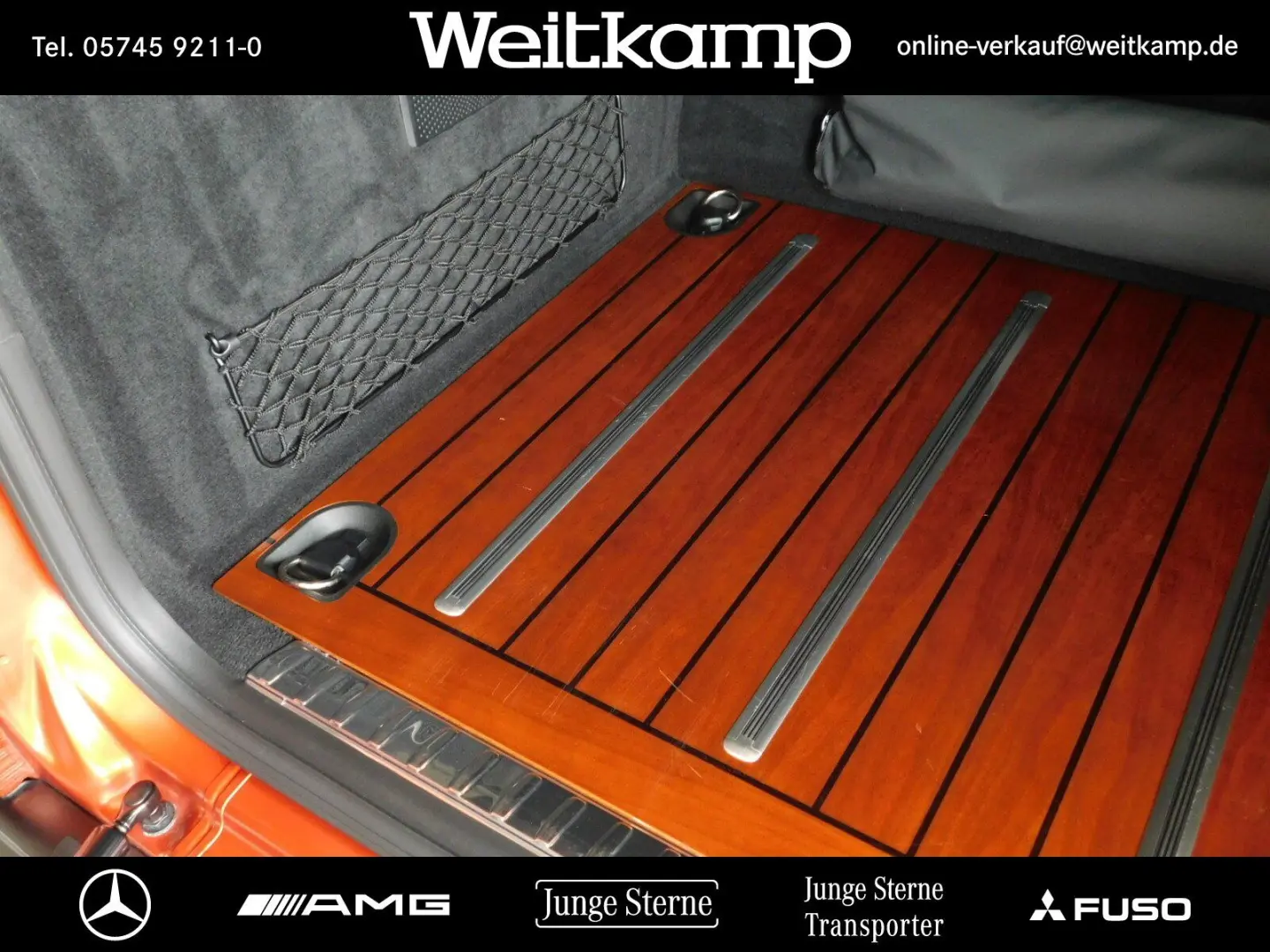 AMG G 63 Manufaktur Kupferorange Fond-Entert. TV