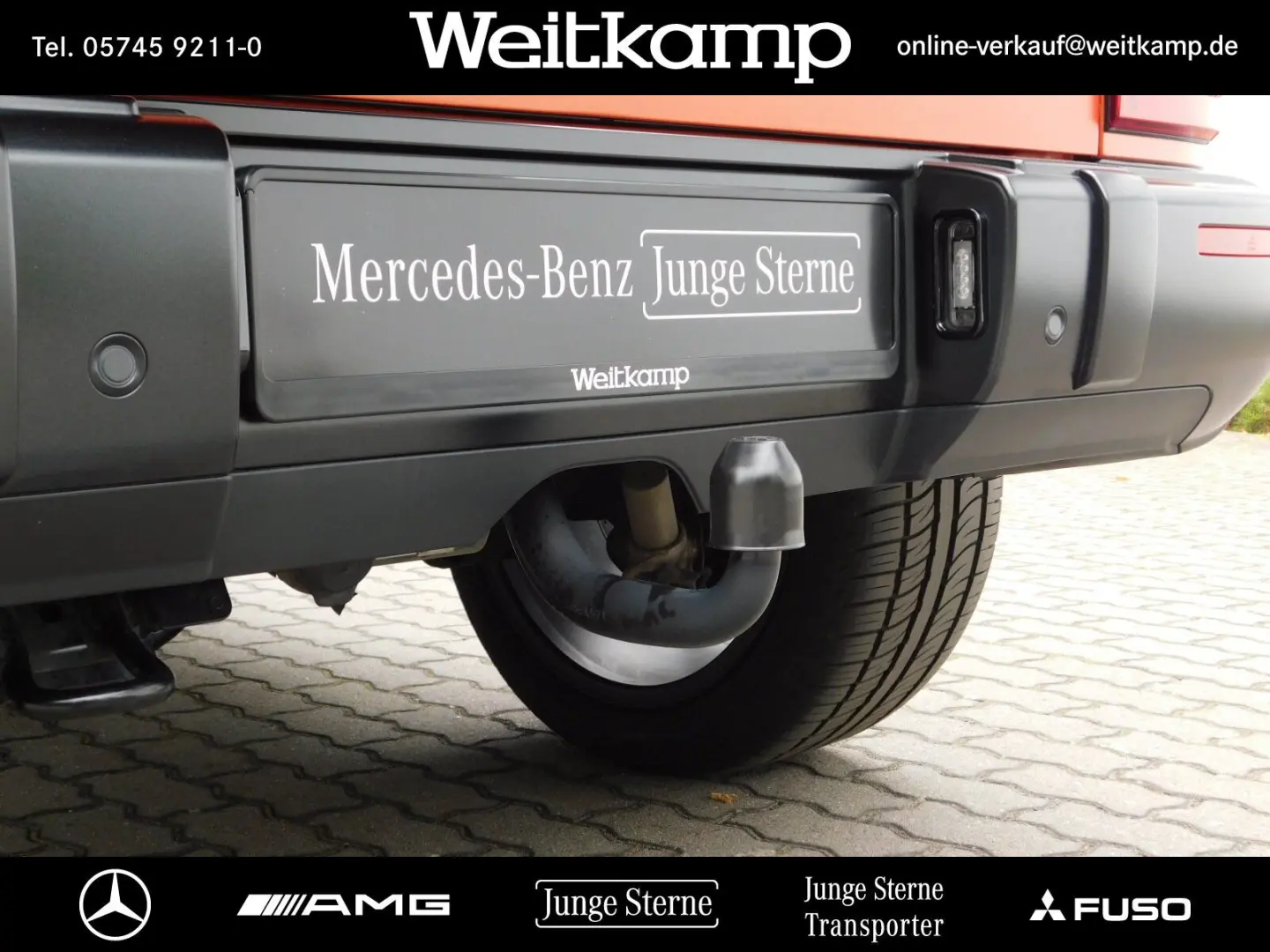 AMG G 63 Manufaktur Kupferorange Fond-Entert. TV