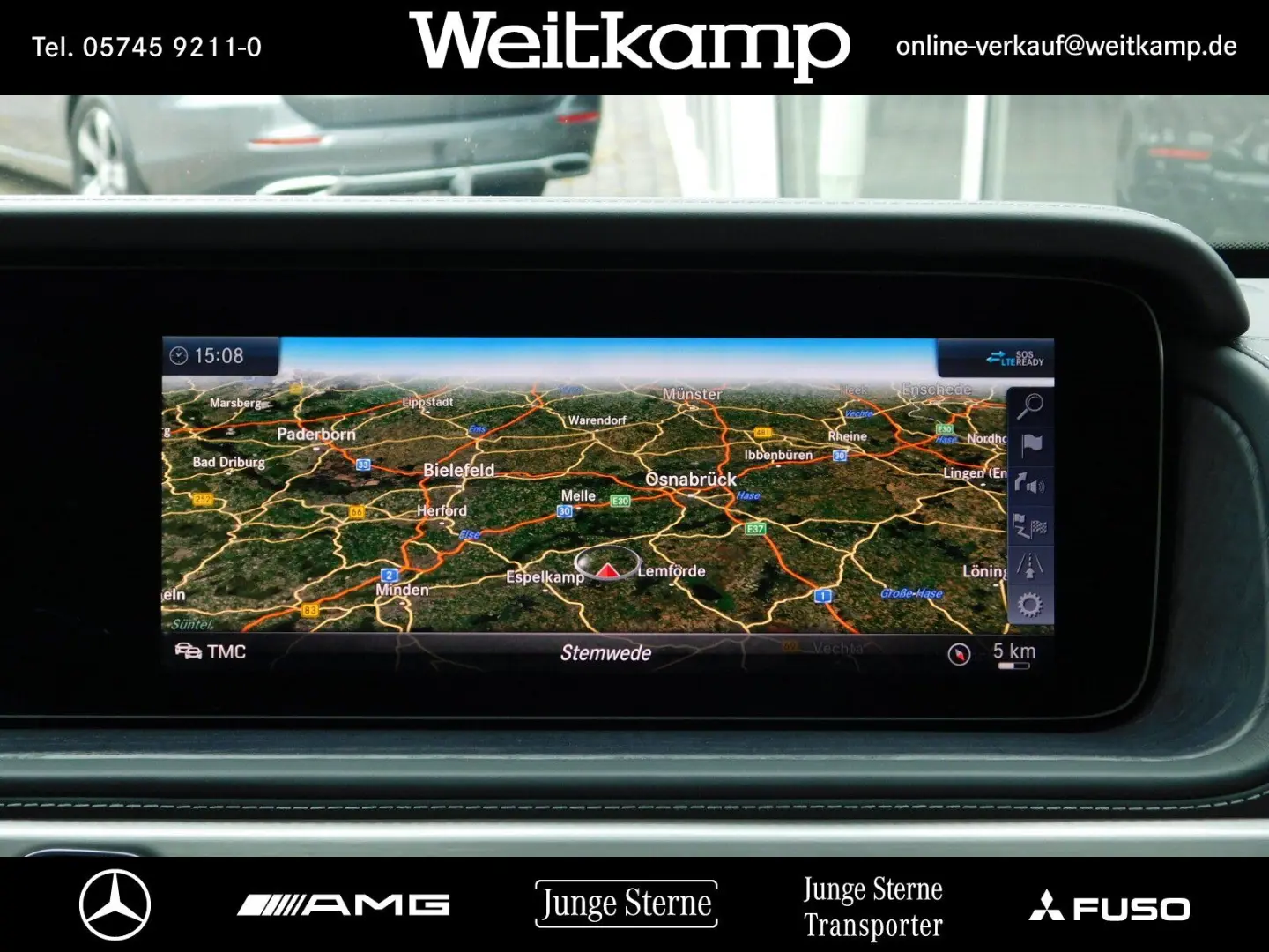 AMG G 63 Manufaktur Kupferorange Fond-Entert. TV