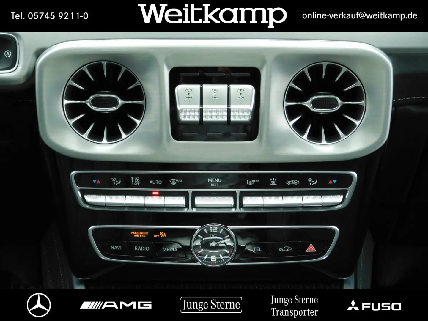 AMG G 63 Manufaktur Kupferorange Fond-Entert. TV