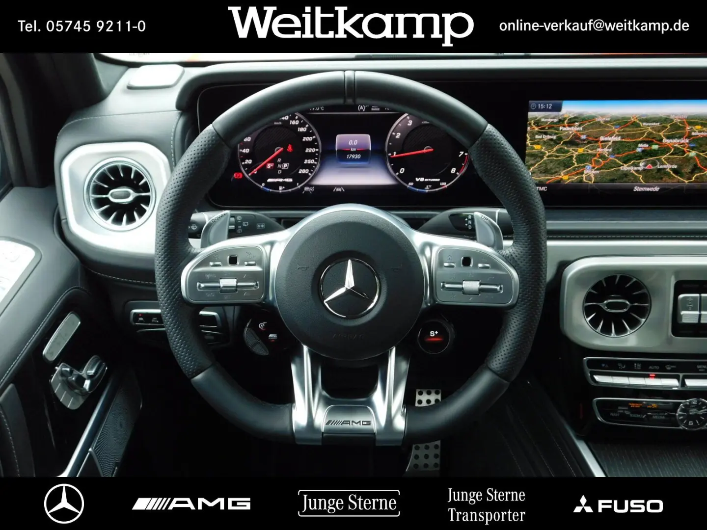 AMG G 63 Manufaktur Kupferorange Fond-Entert. TV