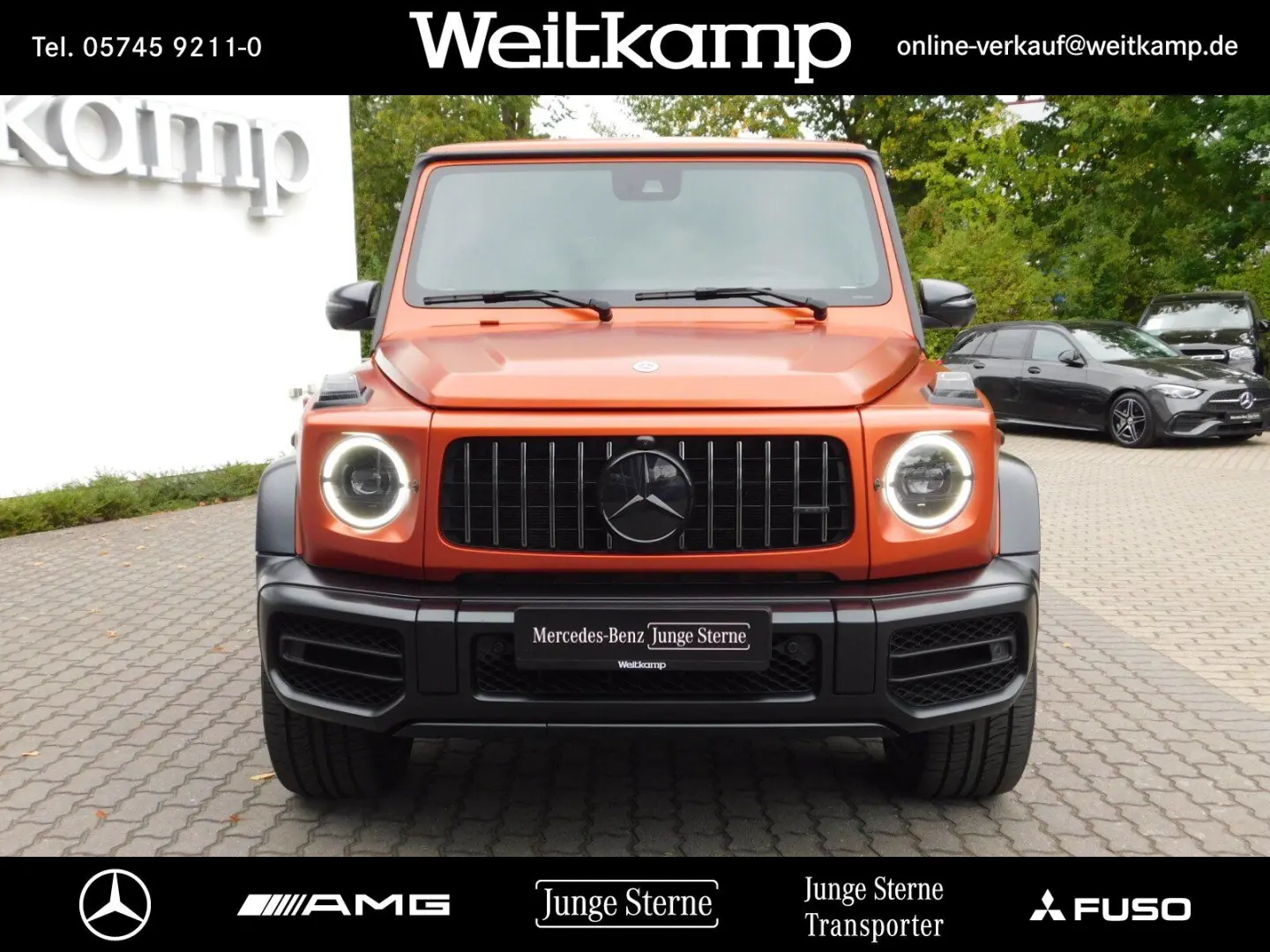 AMG G 63 Manufaktur Kupferorange Fond-Entert. TV