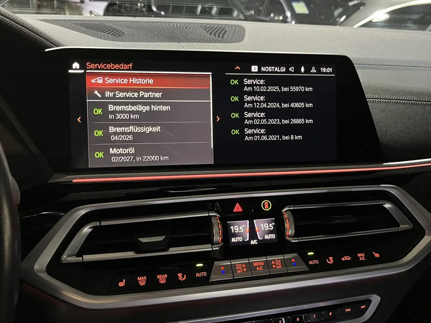 X7 AHK M Sport Pano Laser 7-Sitzer HUD 22LM