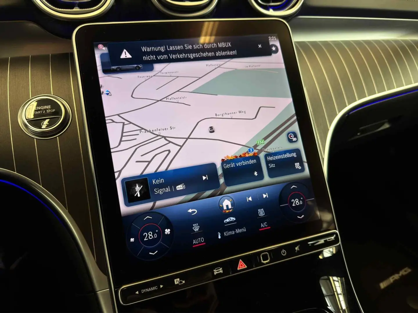 C 200 AMG  Totwinkel Spurhalte MEMORY LED 19