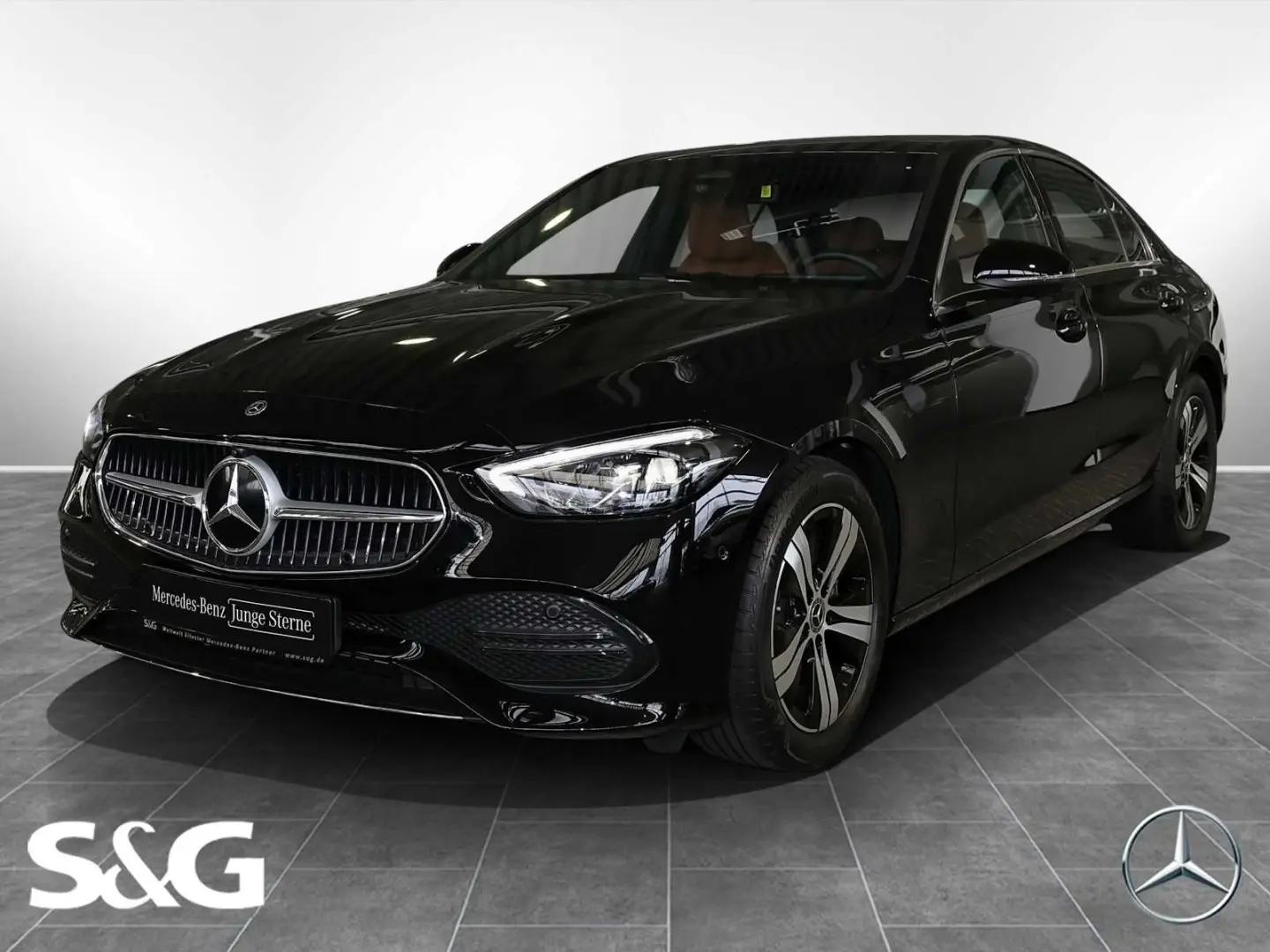 C 180 TOTWINKEL SCHIEBEDACH LEDER BRAUN CARPLAY