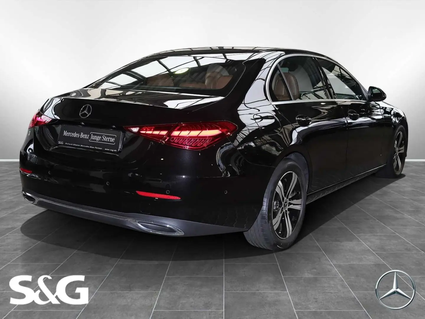 C 180 TOTWINKEL SCHIEBEDACH LEDER BRAUN CARPLAY